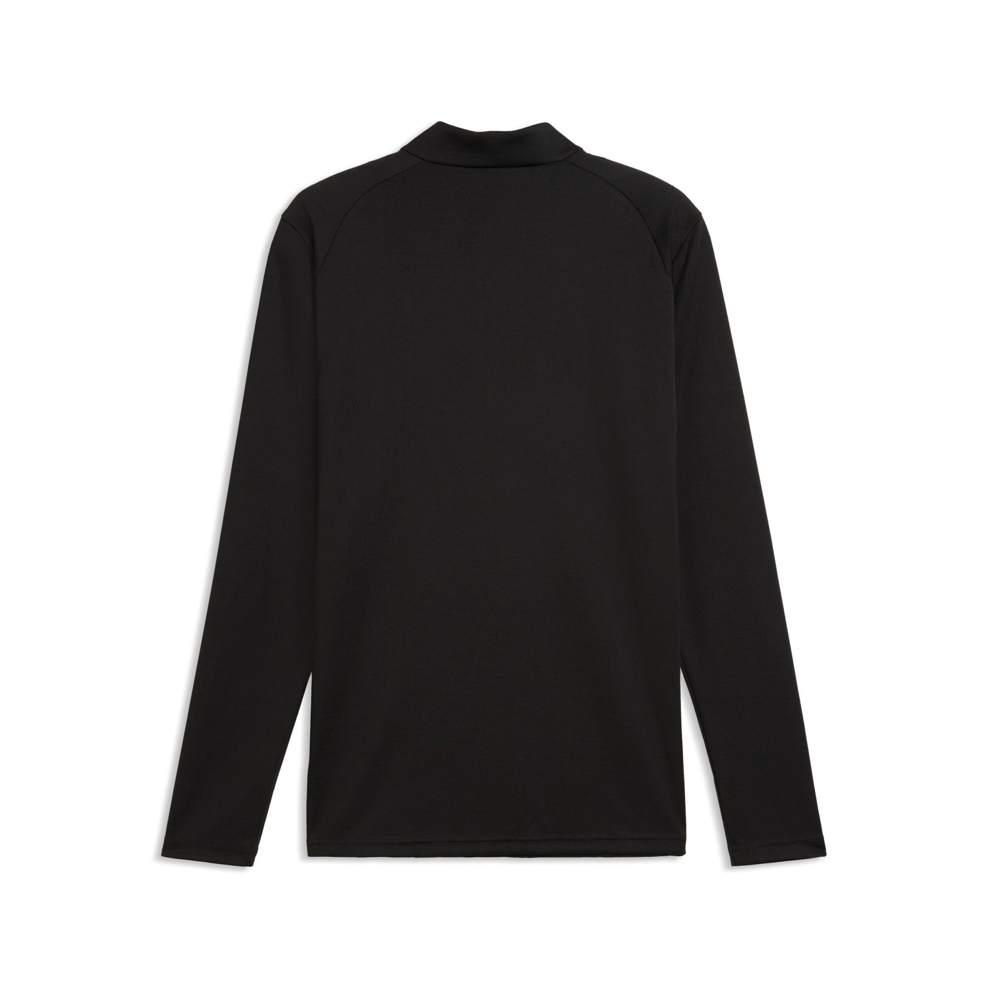 Maillot d'avant-match Puma noir Borussia Dortmund à col zippé dryCELL pour homme