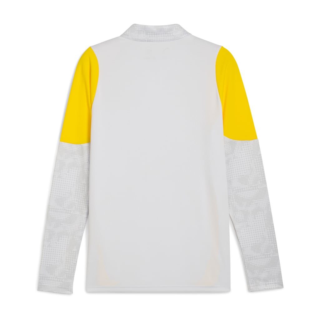 Haut d'avant-match Puma DryCell 2/4 zippé Borussia Dortmund 2025/26 - Gris