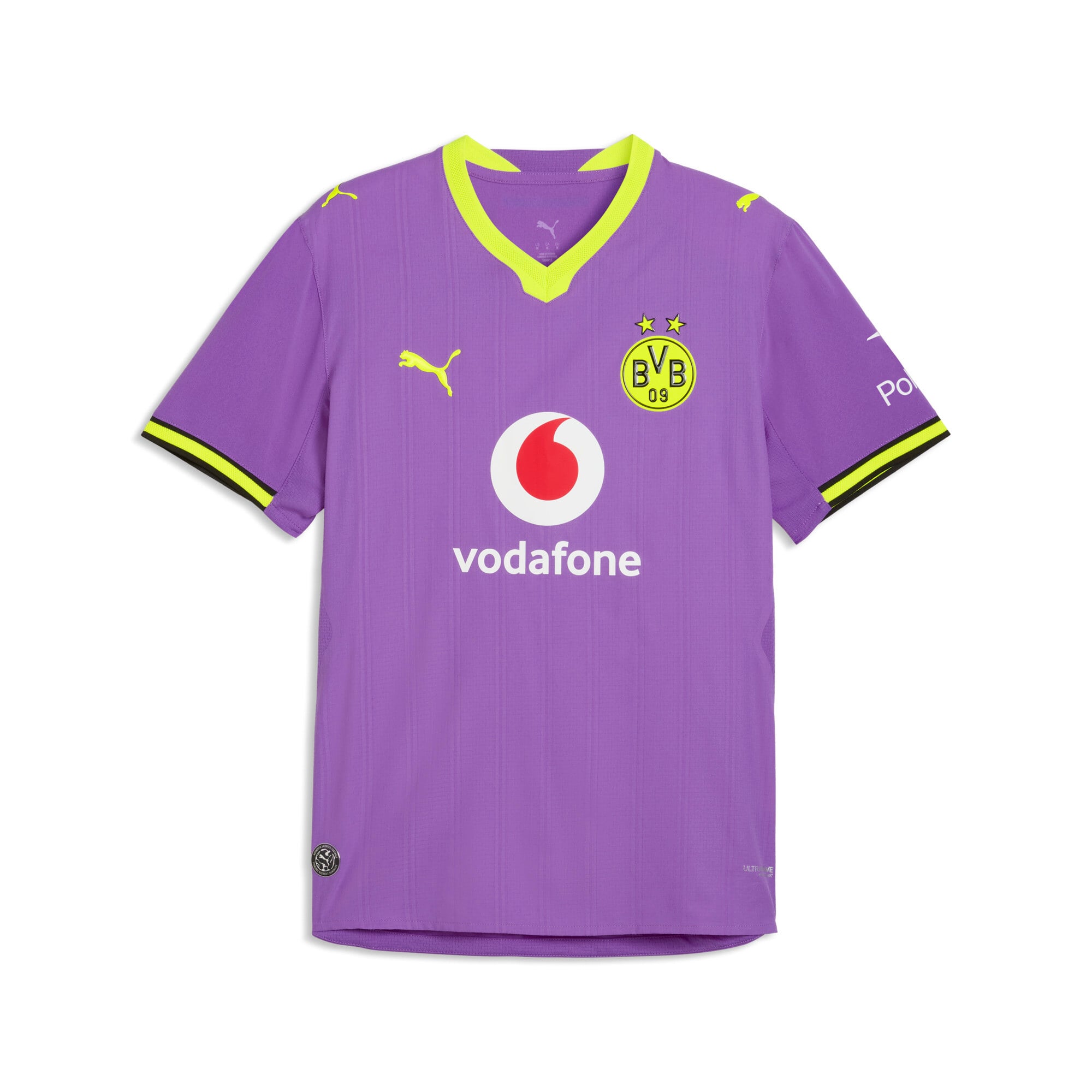 Maillot authentique Third Puma violet du Borussia Dortmund pour homme, saison 2026/27