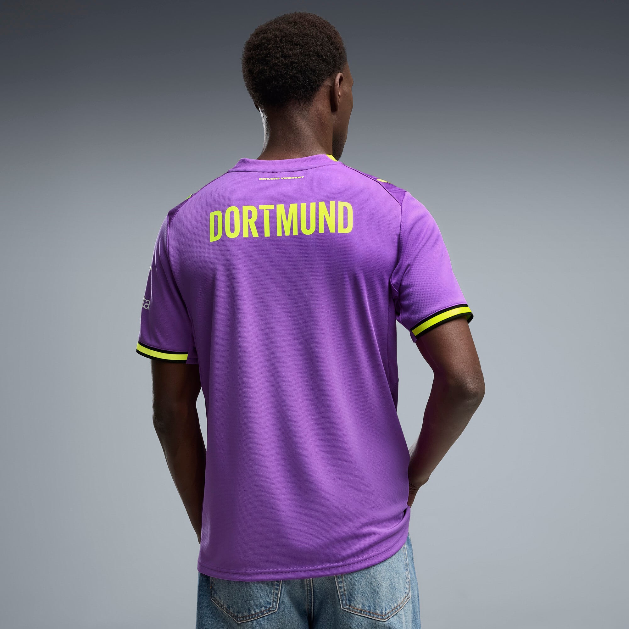 Men's Puma Purple Borussia Dortmund 2026/27 Third Replica Jersey