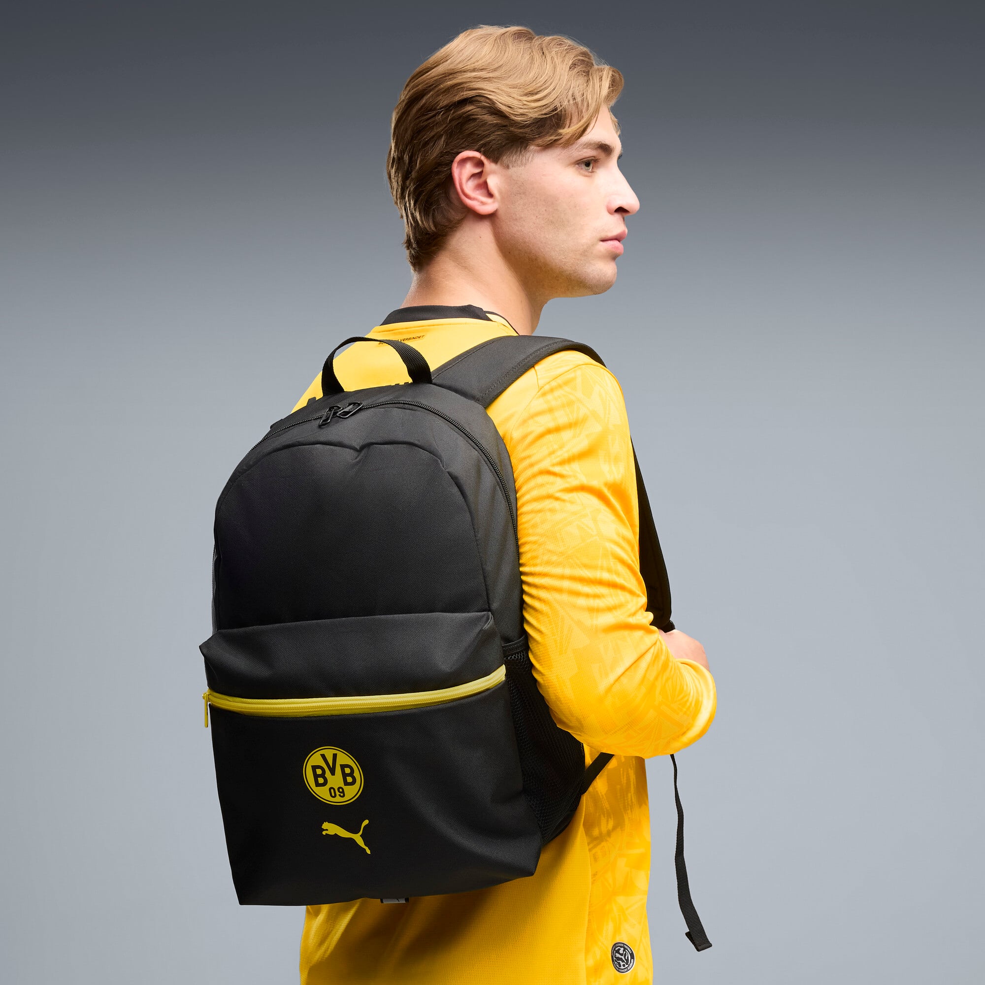 Puma  Borussia Dortmund Essentials Soccer Backpack