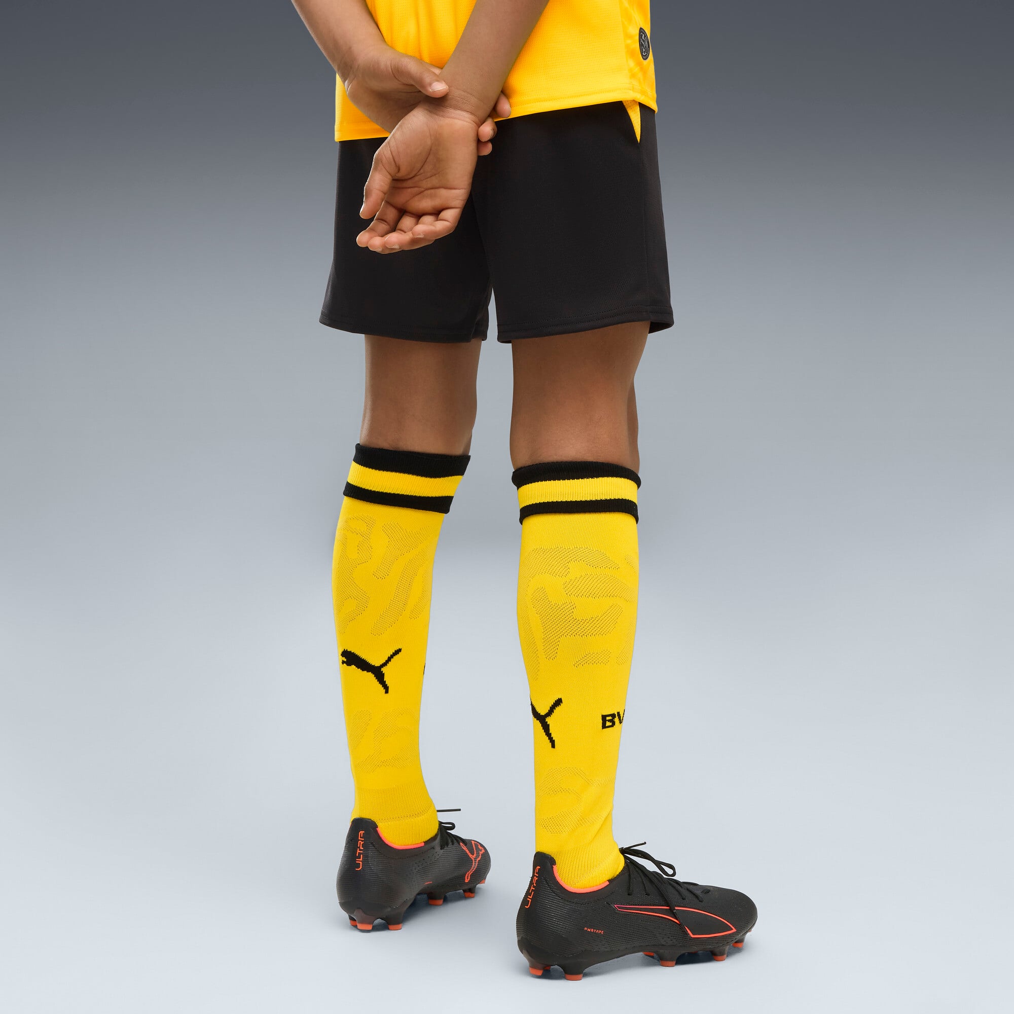Youth Puma Black Borussia Dortmund 2026/27 Replica Shorts