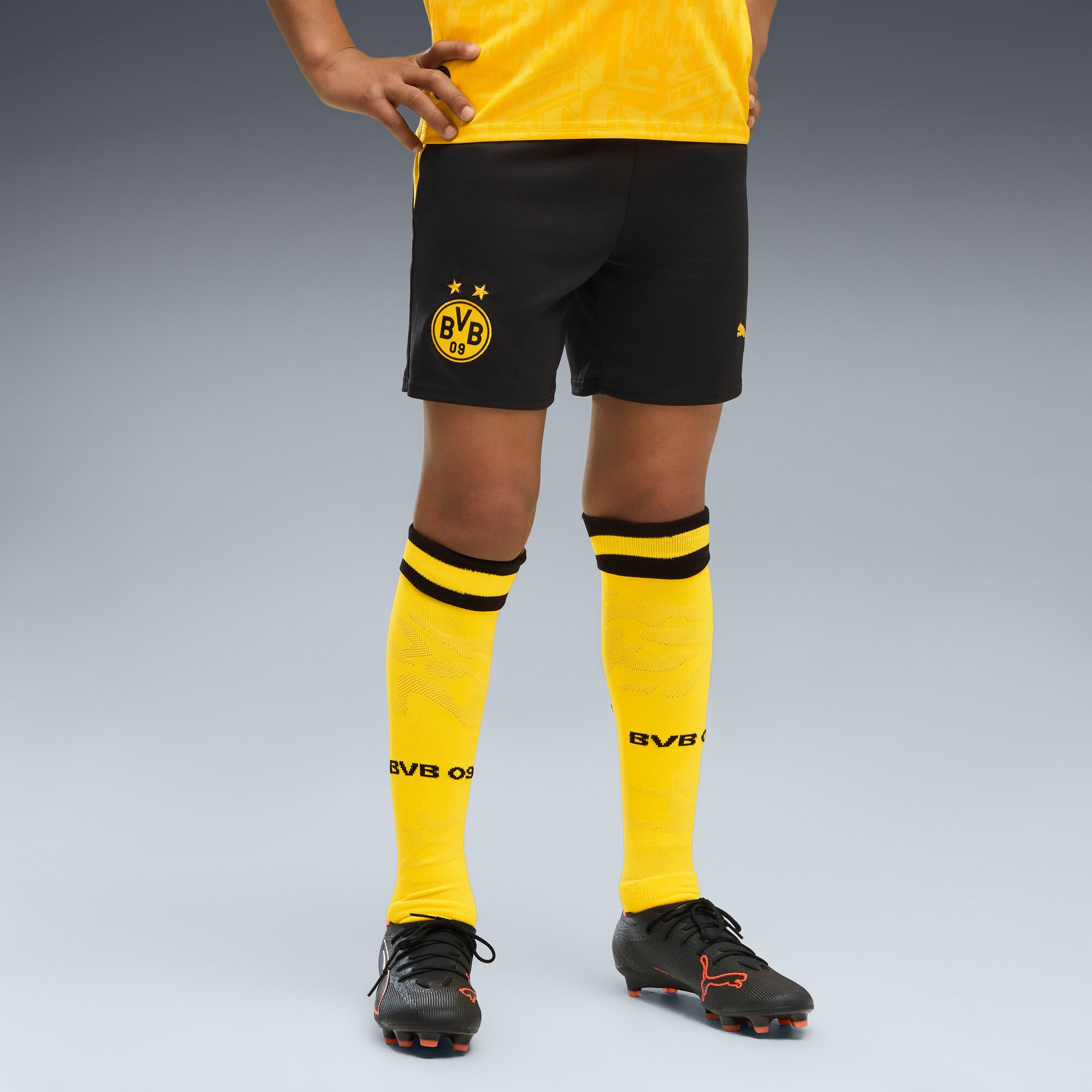Youth Puma Black Borussia Dortmund 2026/27 Replica Shorts