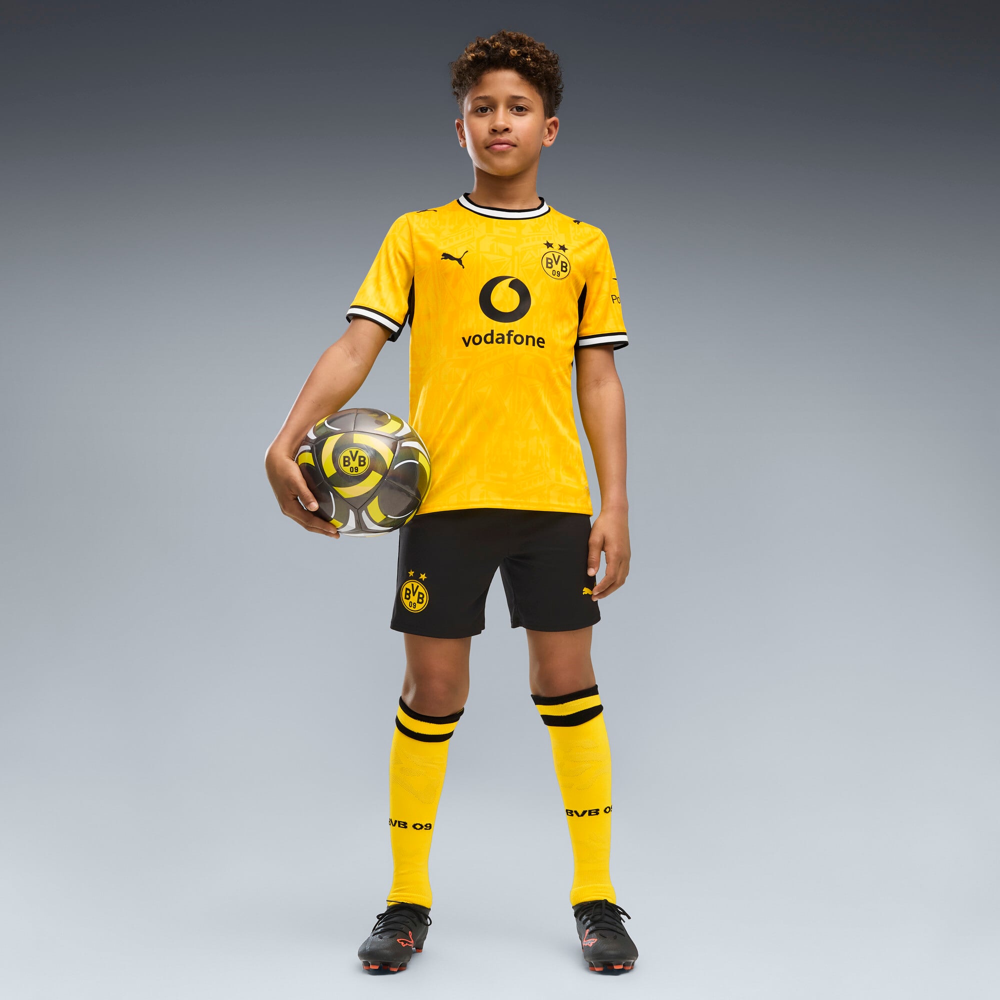 Youth Puma Black Borussia Dortmund 2026/27 Replica Shorts
