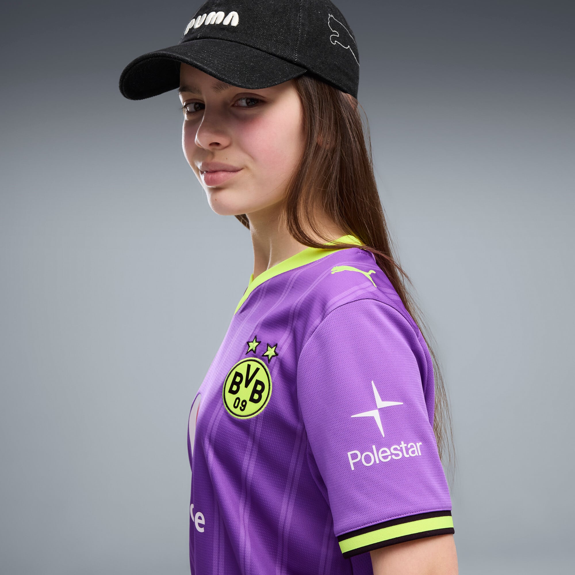 Youth Puma Purple Borussia Dortmund 2026/27 Third Replica Jersey