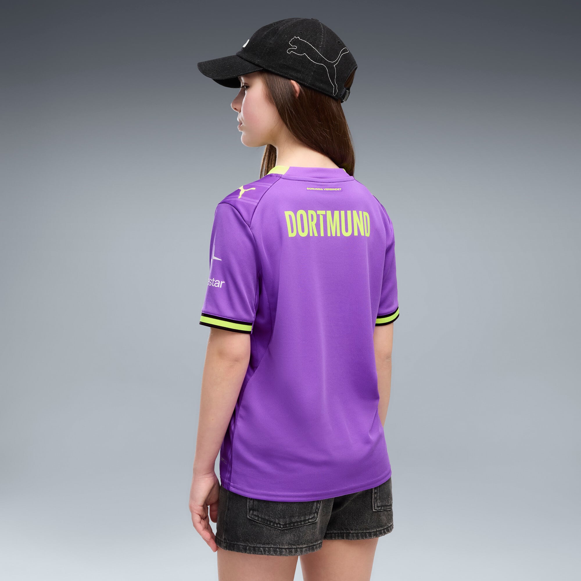 Youth Puma Purple Borussia Dortmund 2026/27 Third Replica Jersey
