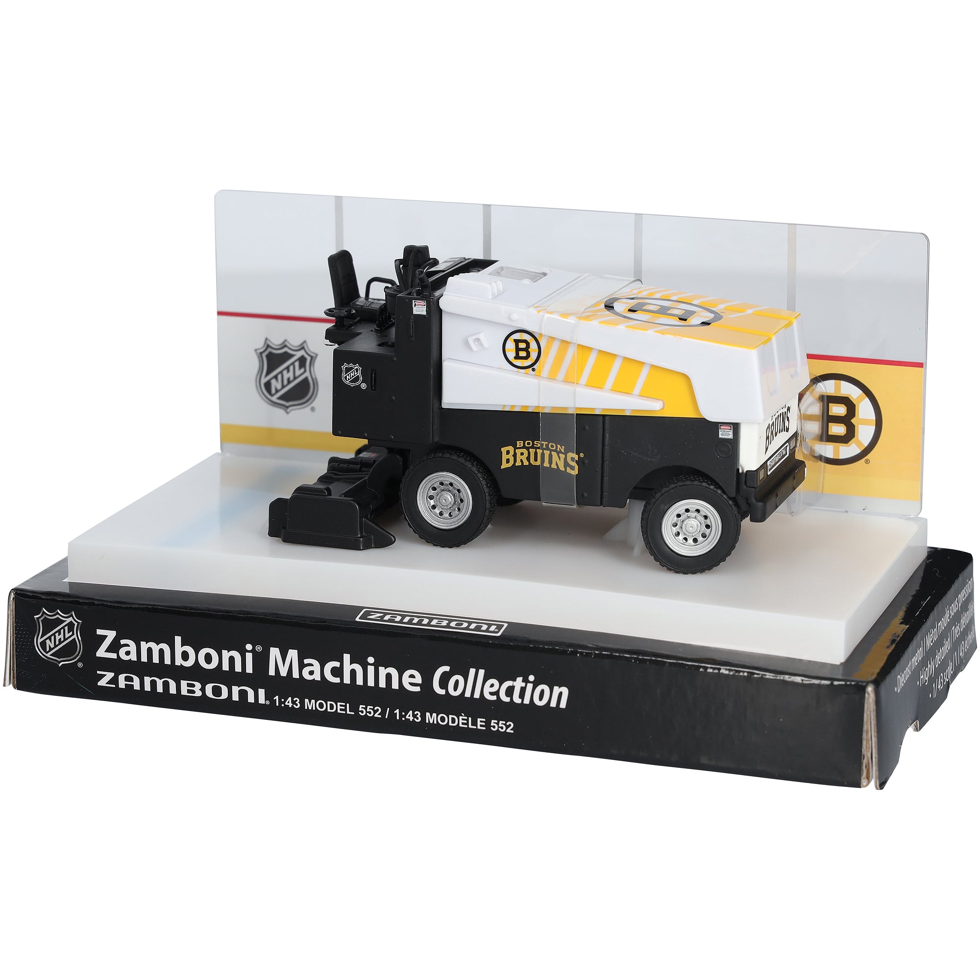 Boston Bruins 2026-27 Season 1:43 Scale Die-Cast Zamboni