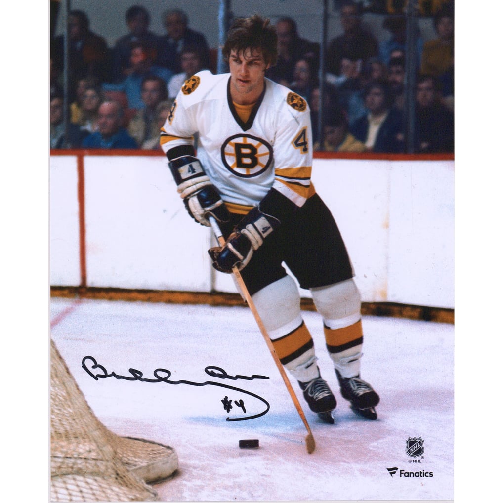 Photo de patinage autographiée de Bobby Orr (Bruins de Boston) par Fanatics Authentic (8 x 10 pouces).