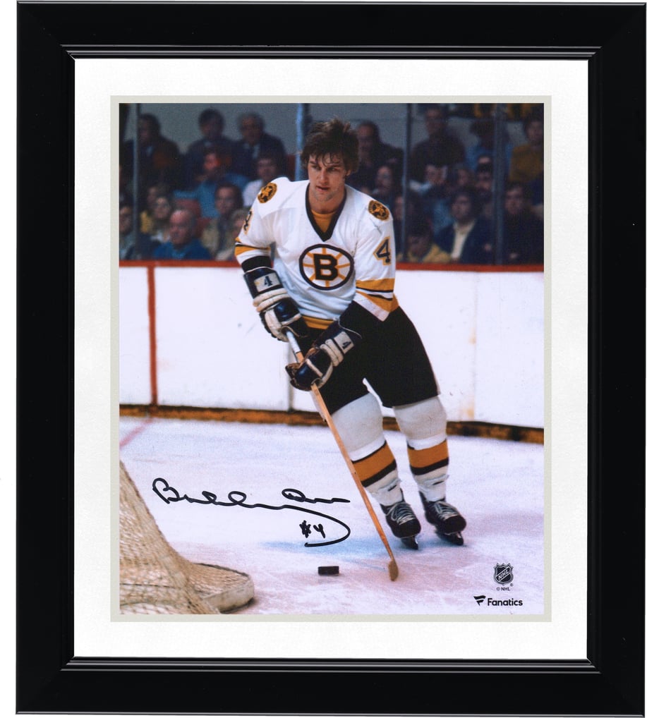 Photo de patinage autographiée de Bobby Orr (Bruins de Boston) par Fanatics Authentic (8 x 10 pouces).
