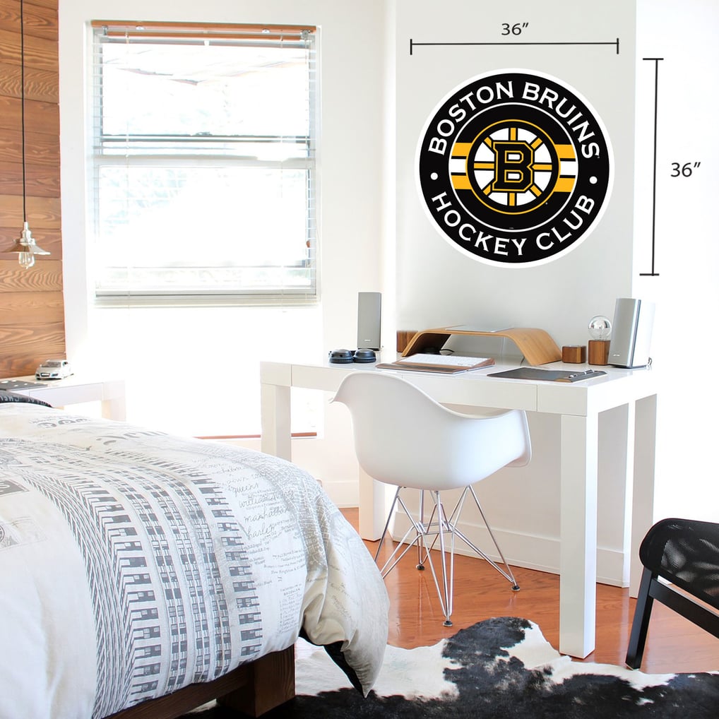 Boston Bruins 3-Piece Fan Multi Use Decal Set | Hockey Car Accessories, Novelties, and Collectibles
