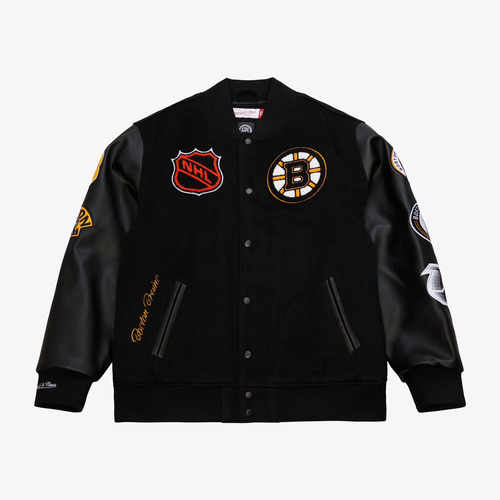 Veste De Survêtement CCM Boston Bruins – NHL – Taille XL – Noir – Homme – Occasion
