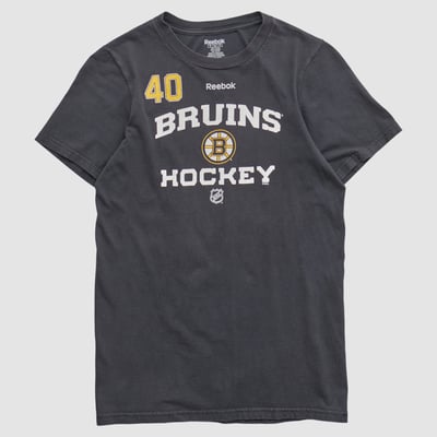 Boston Bruins Reebok 2010s T-shirt - Black - S by Fanatics Real Vintage