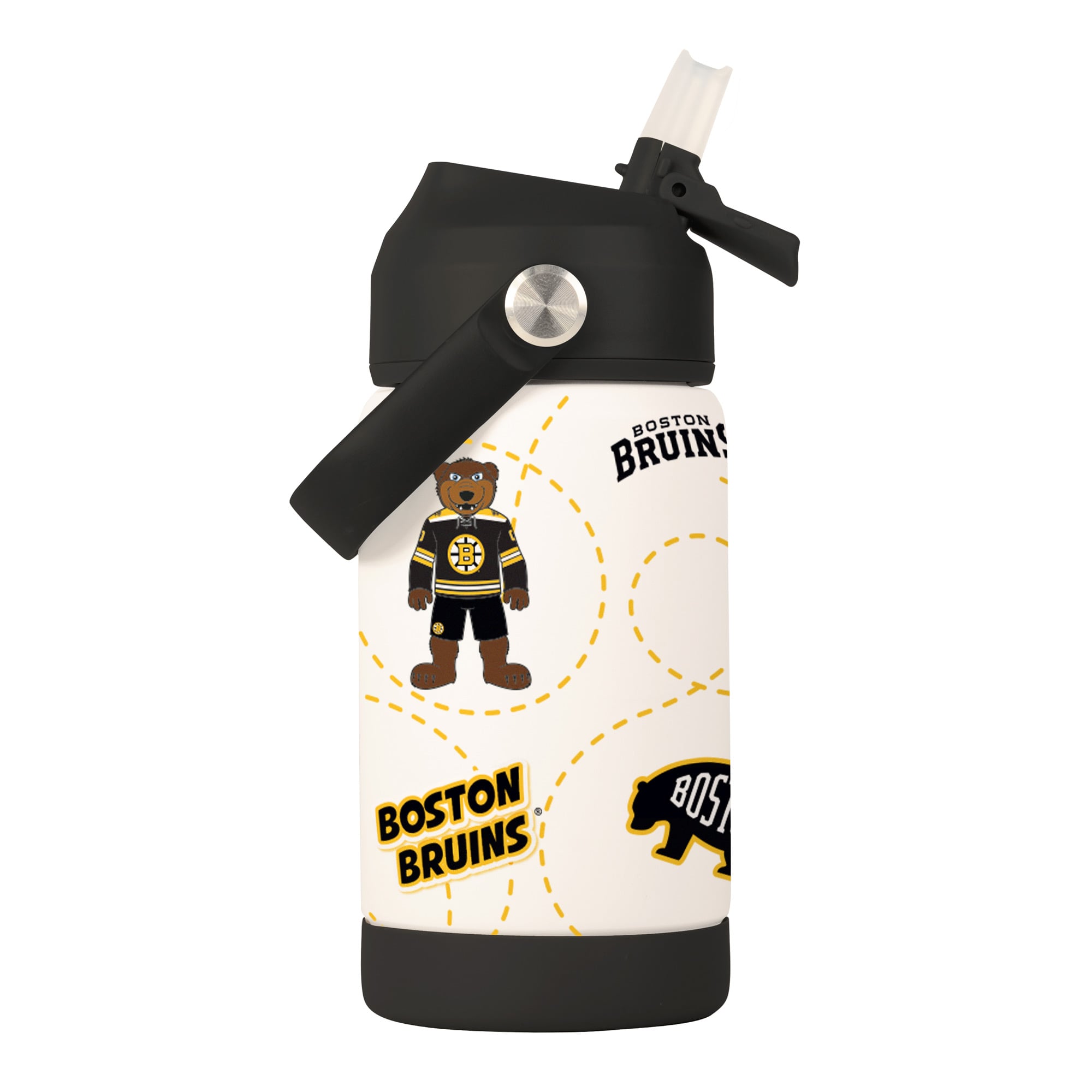 Logo Brands Boston Bruins 12oz. Mascot Bottle