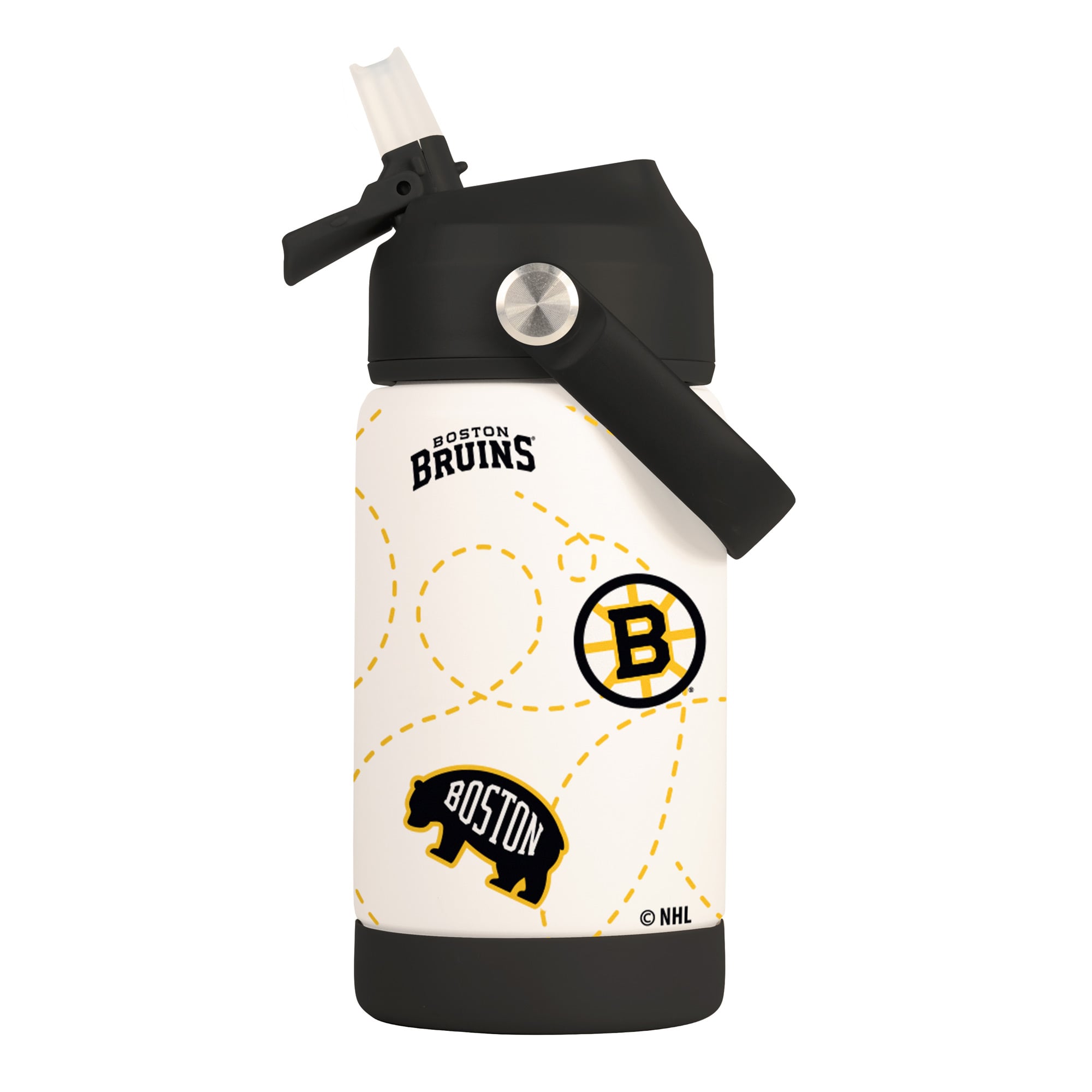Logo Brands Boston Bruins 12oz. Mascot Bottle