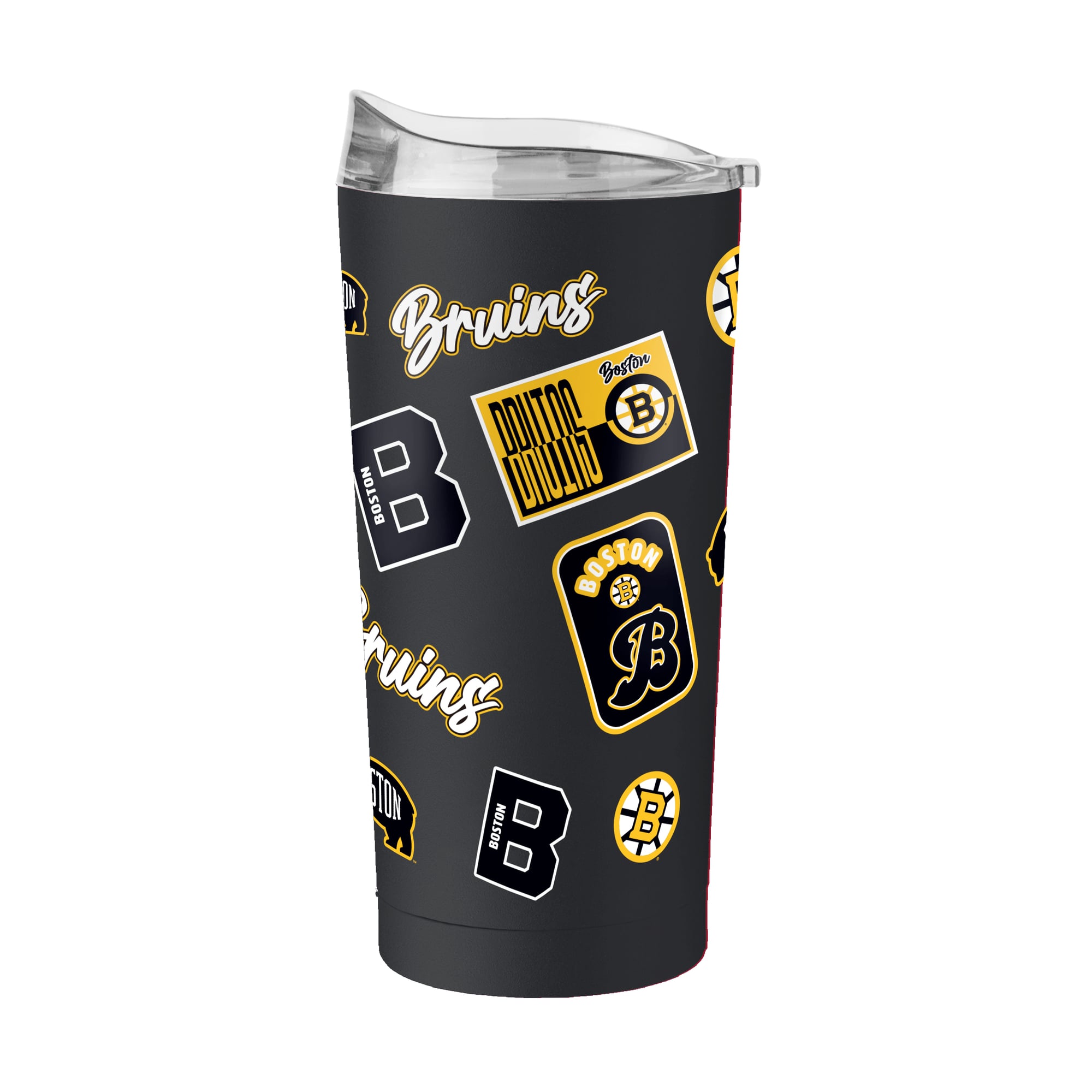Gobelet isotherme Logo Brands Boston Bruins 20 oz Dreamweave à revêtement en poudre