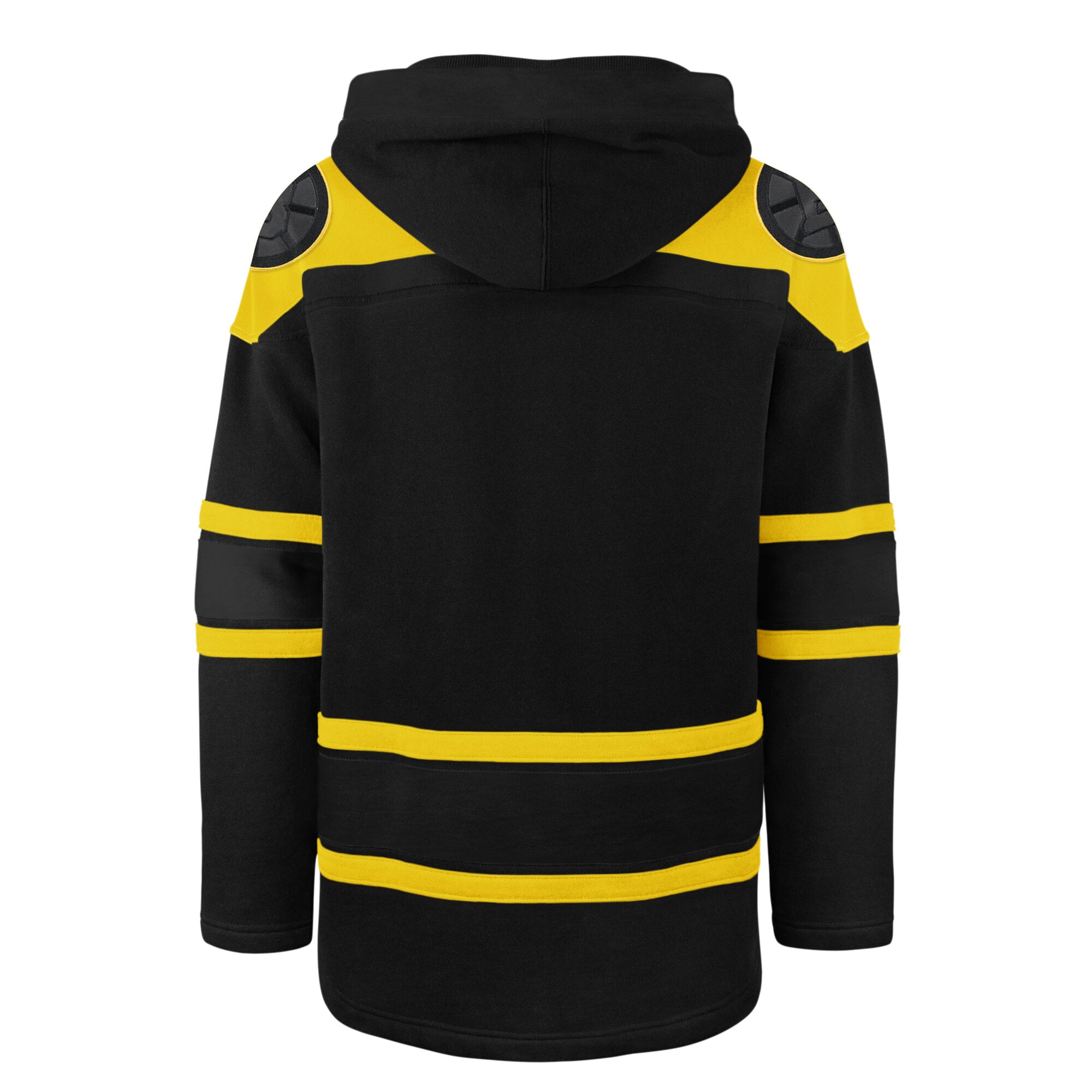 Sweat à capuche lacets Boston Bruins noir '47 pour homme