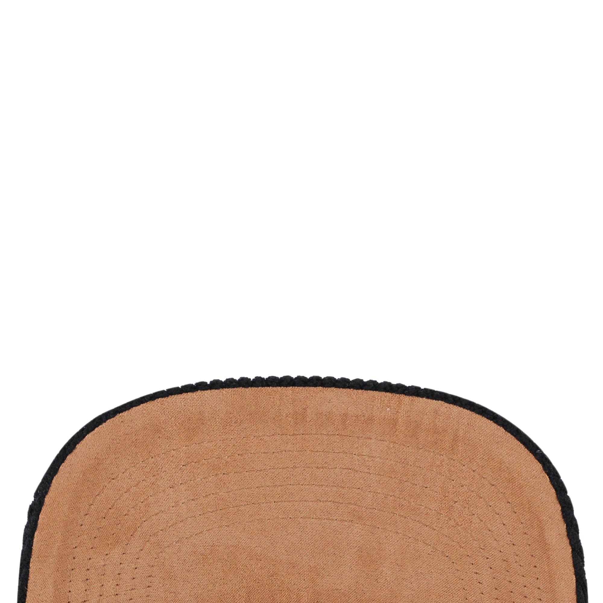 Masque de hockey Boston Bruins noir pour homme, modèle 47, en velours côtelé avec boucle ajustable.