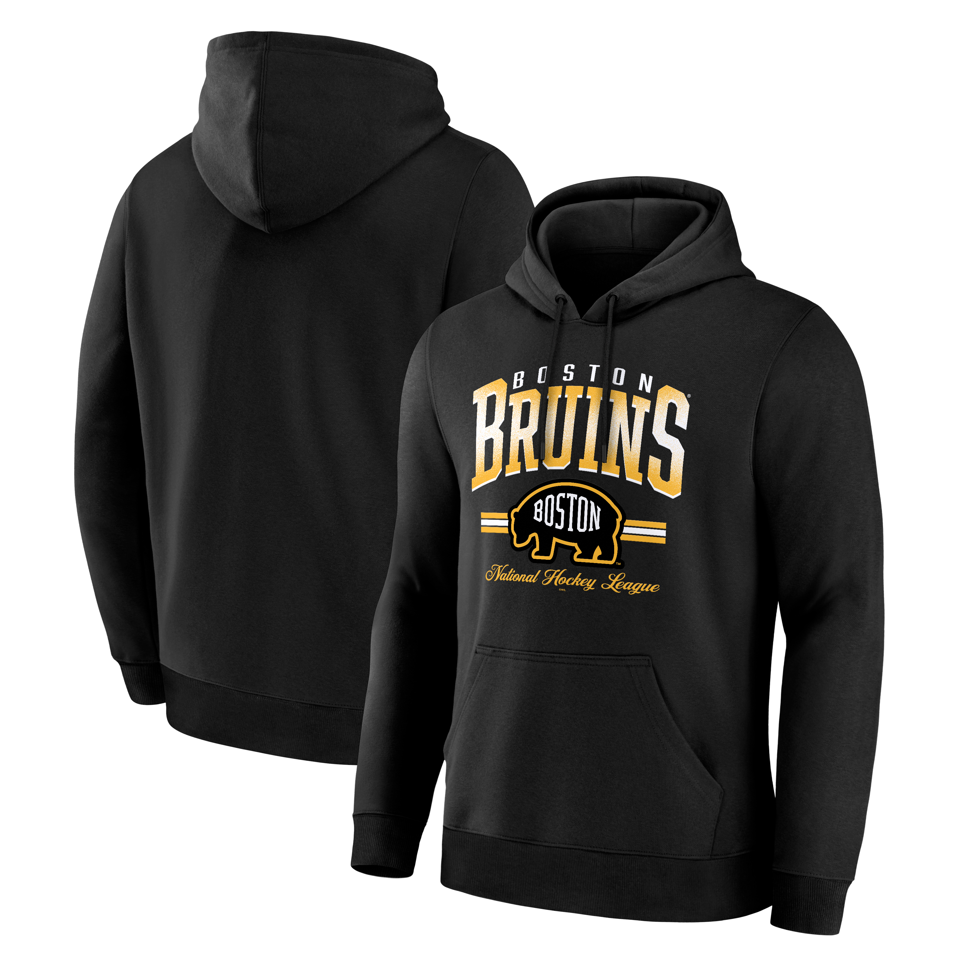 Sweat à capuche alternatif noir des Bruins de Boston pour hommes