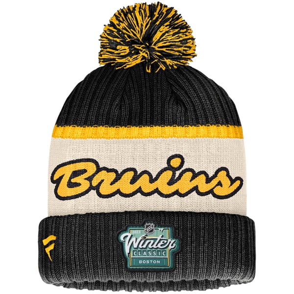 HTF Boston Bruins Winter Classic Hockey Hat with Attached Scarf Rare (B) Bruins  main image 4