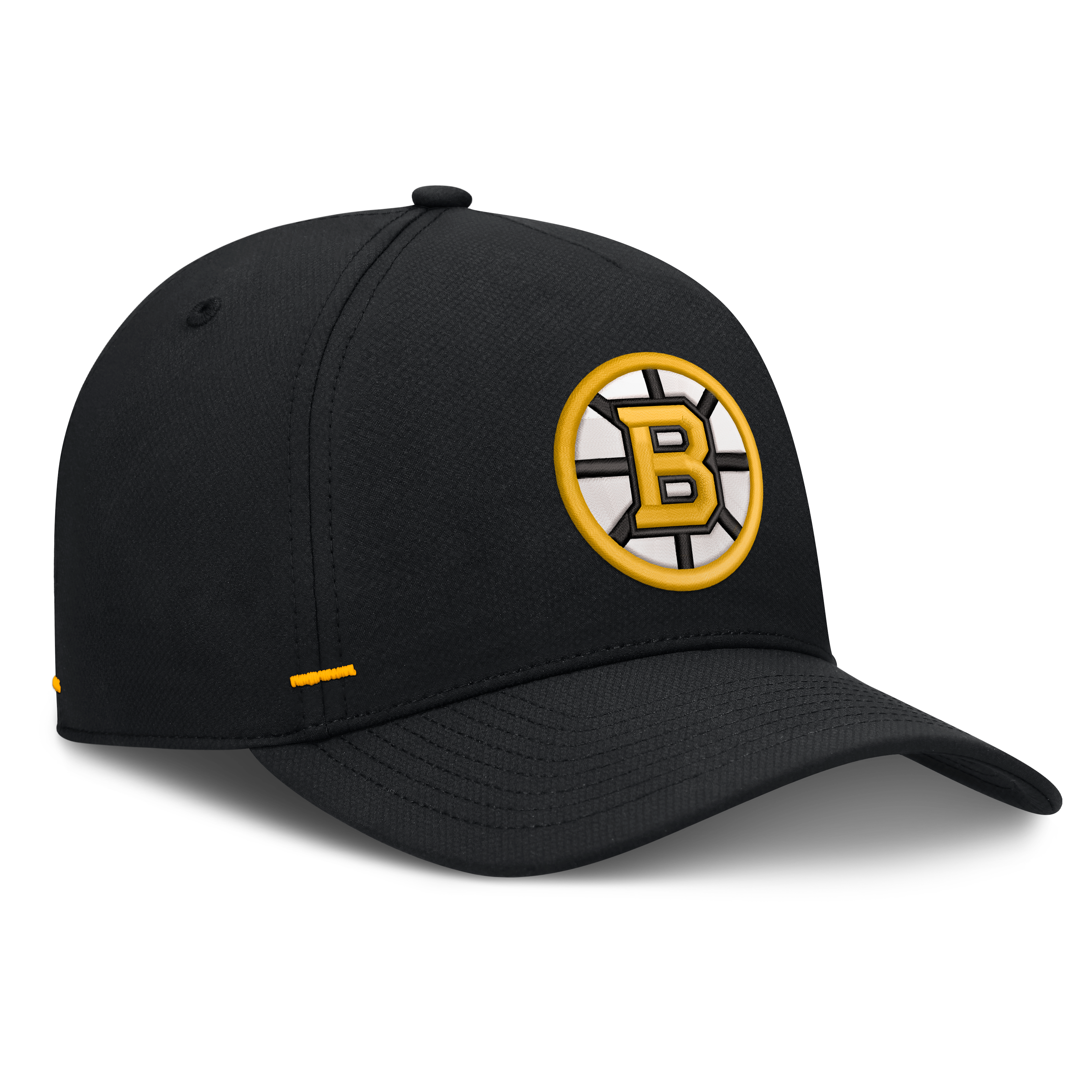 Men's Fanatics Black Boston Bruins Authentic Pro Rink Bar Tacks A-Frame Adjustable Hat
