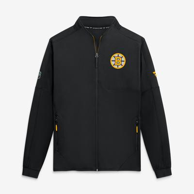 Boston Bruins Fanatics Authentic Pro Rink Fleece Full-Zip Jacket - Black