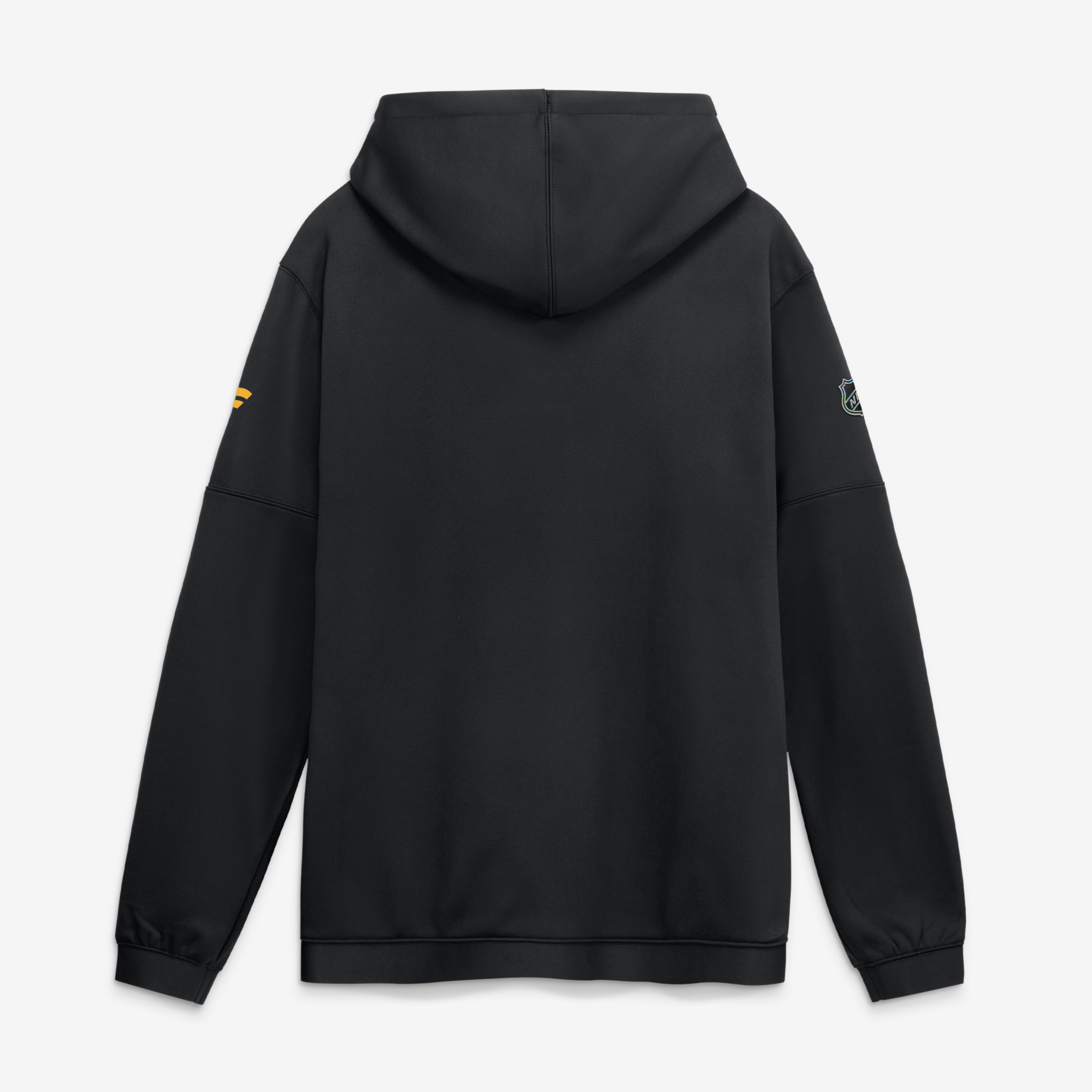 Men's Fanatics Gold Boston Bruins Authentic Pro Rink Fleece Pullover Hoodie