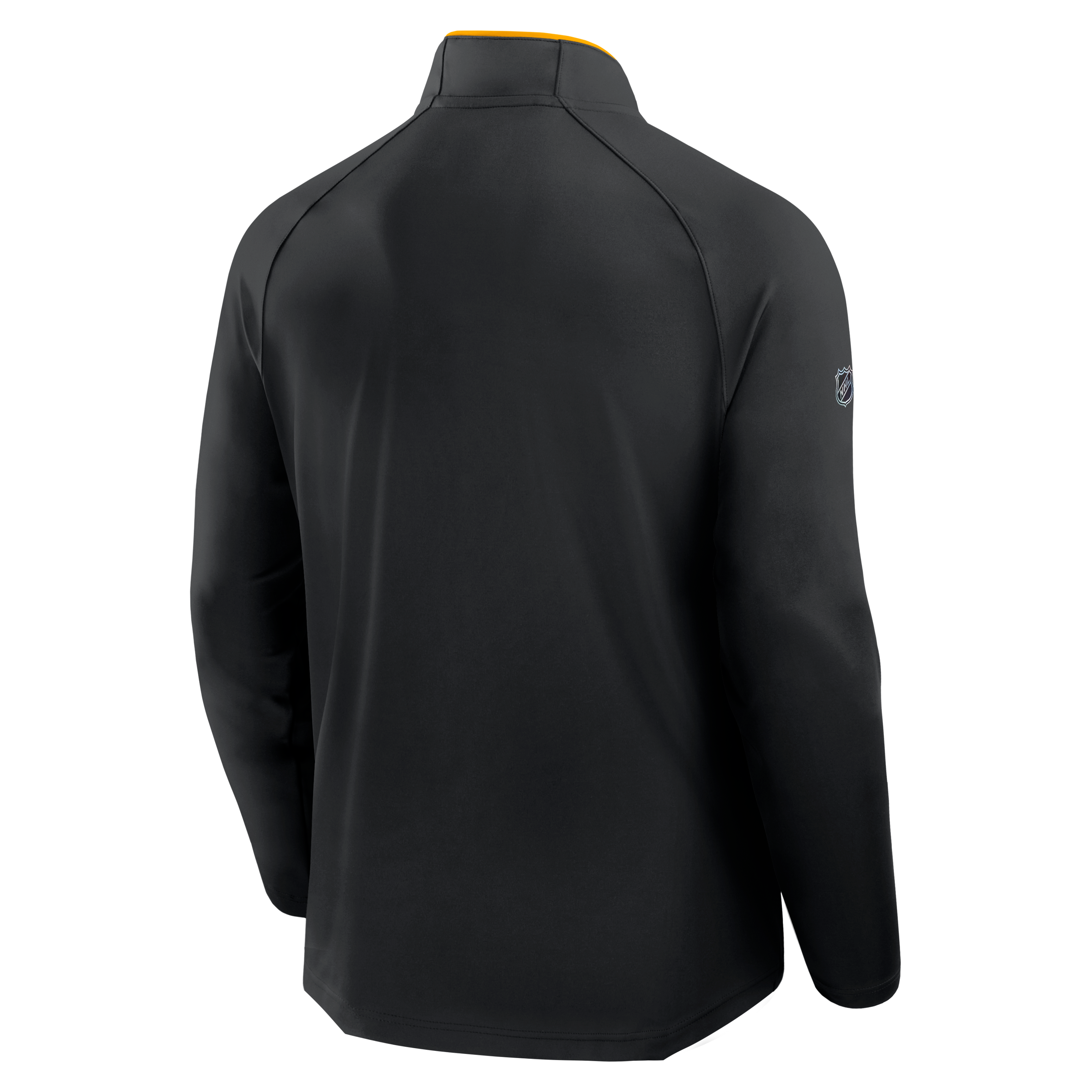Men's Fanatics Black Boston Bruins Authentic Pro Rink Lightweight Quarter-Zip Pullover