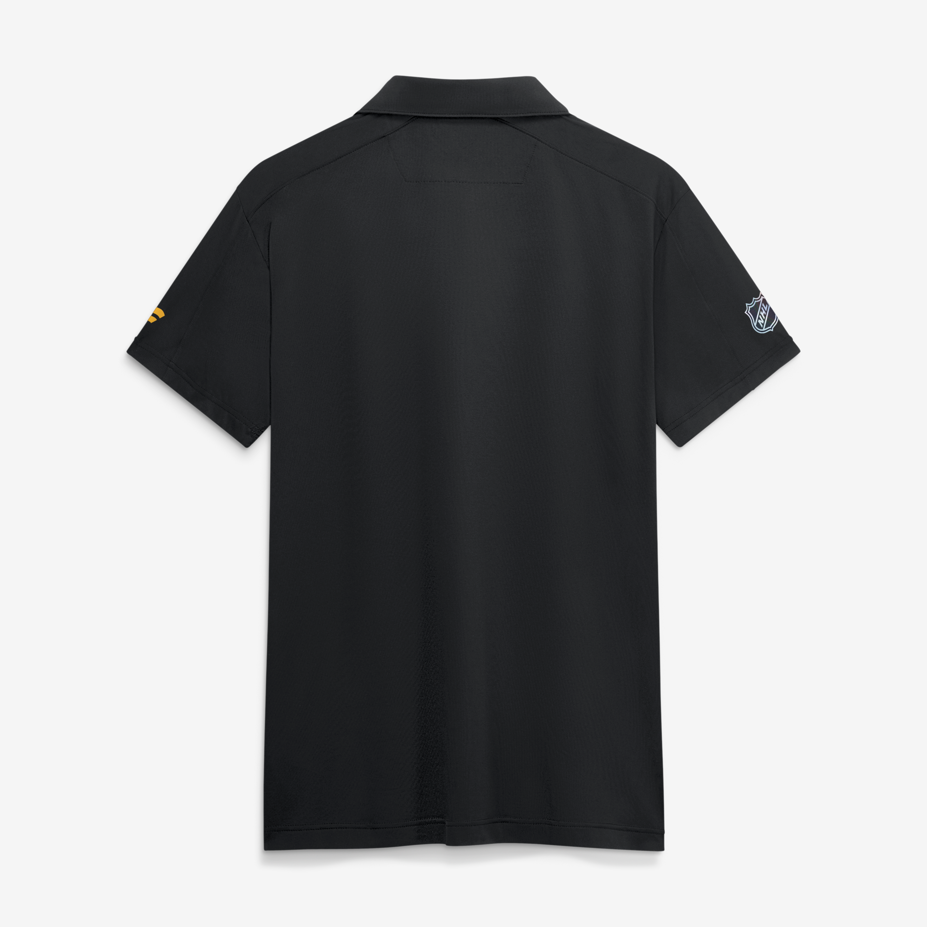 Men's Fanatics Black Boston Bruins Authentic Pro Rink Polo