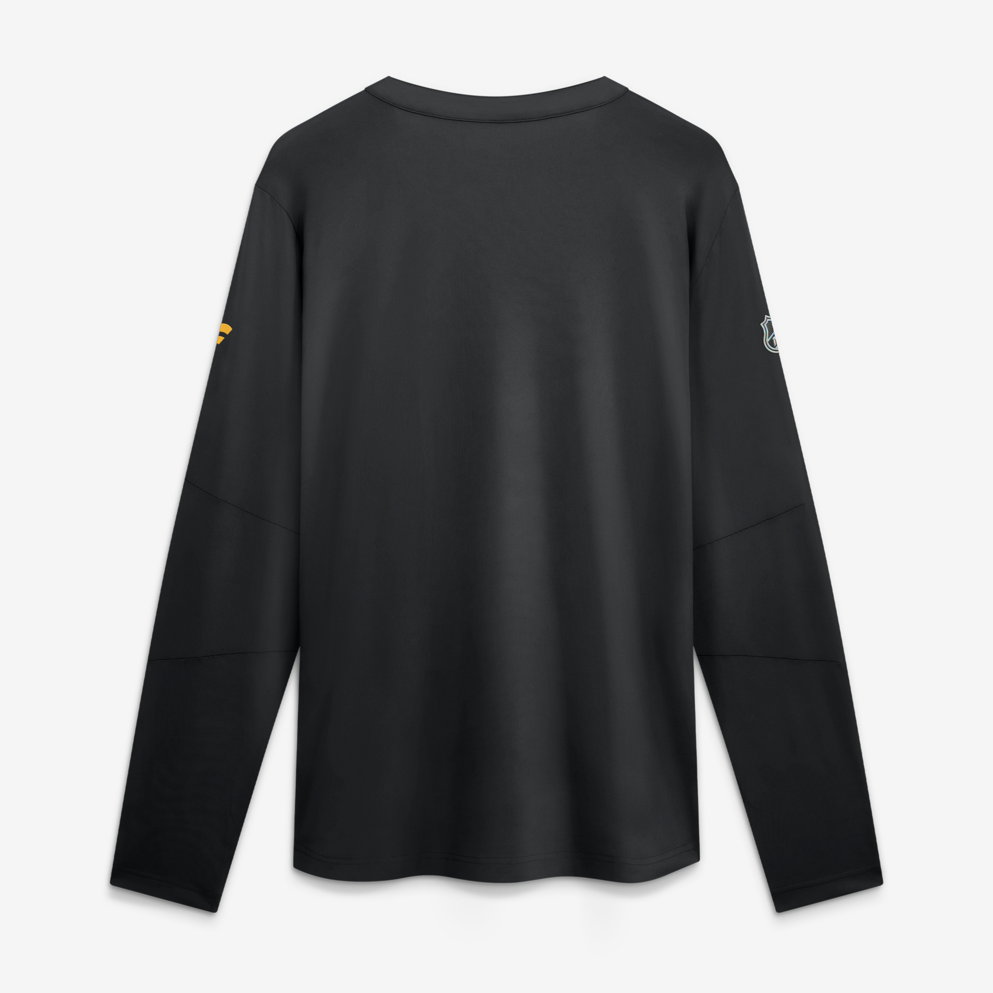 T-shirt à manches longues Fanatics noir authentique Boston Bruins Pro Rink Tech pour homme
