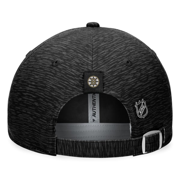 Fanatics Black Boston Bruins Authentic Pro Road Trucker Adjustable Hat Unisex mens-fanatics-black-boston-  main image 3