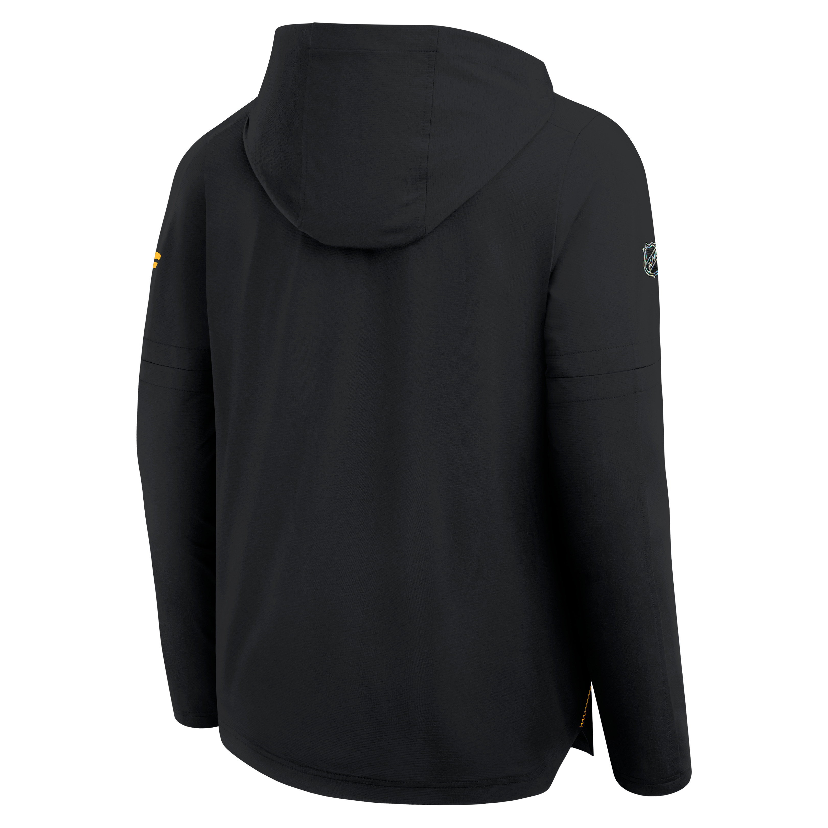 Sweat à capuche léger authentique Pro Train des Bruins de Boston, noir, pour homme (Fanatics).