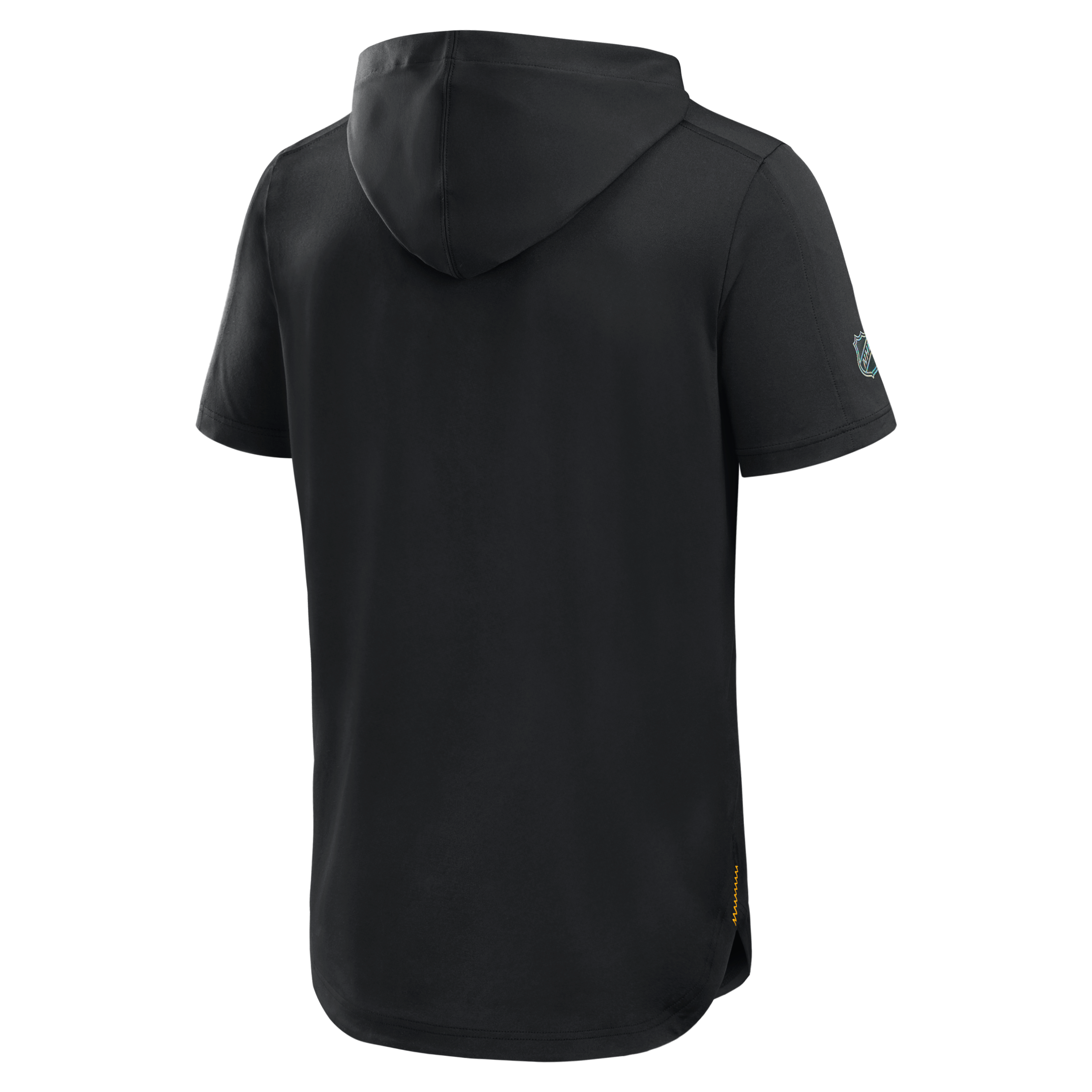Men's Fanatics Black Boston Bruins Authentic Pro Train Short Sleeve Hoodie