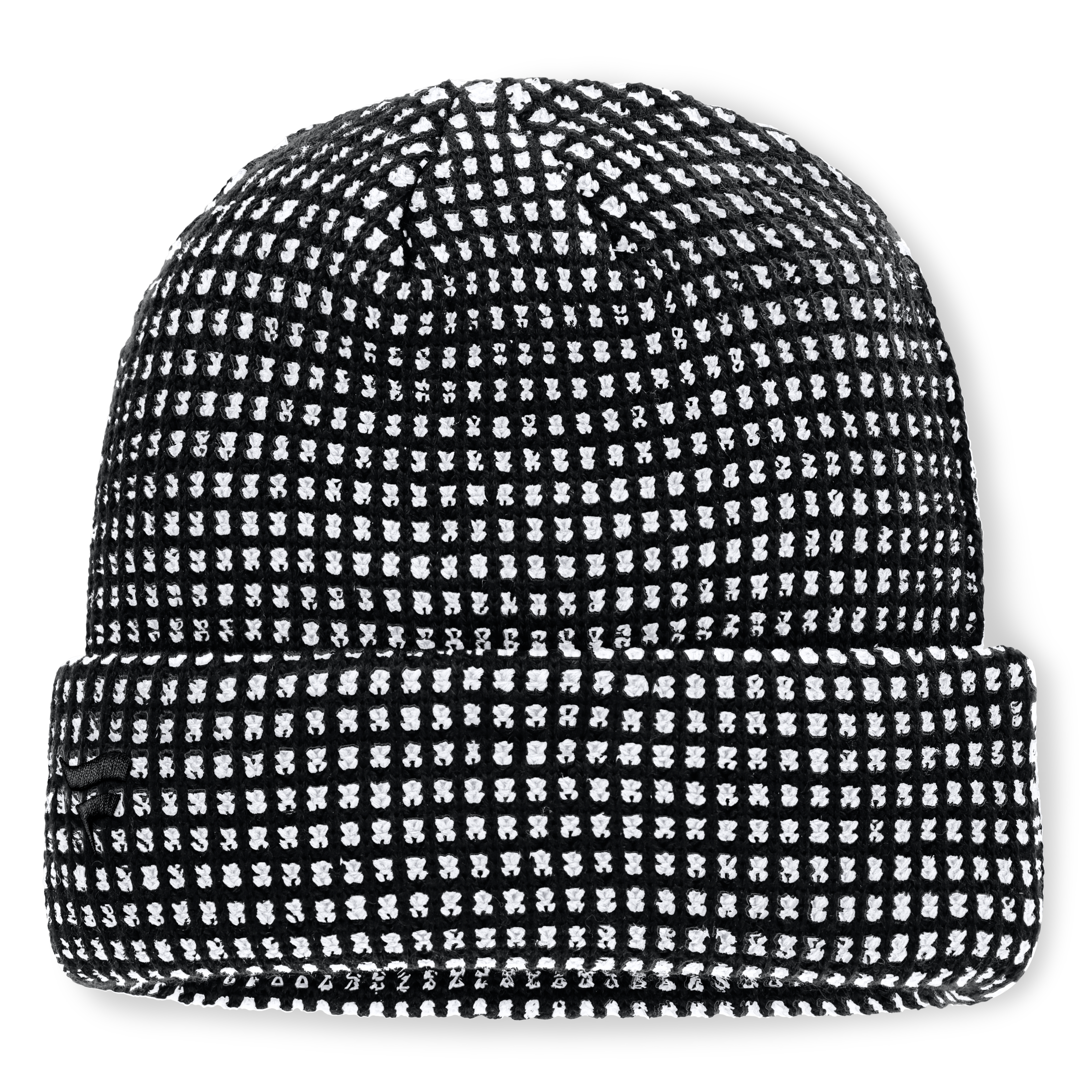 Bonnet à revers côtelé noir Boston Bruins pour homme de Fanatics