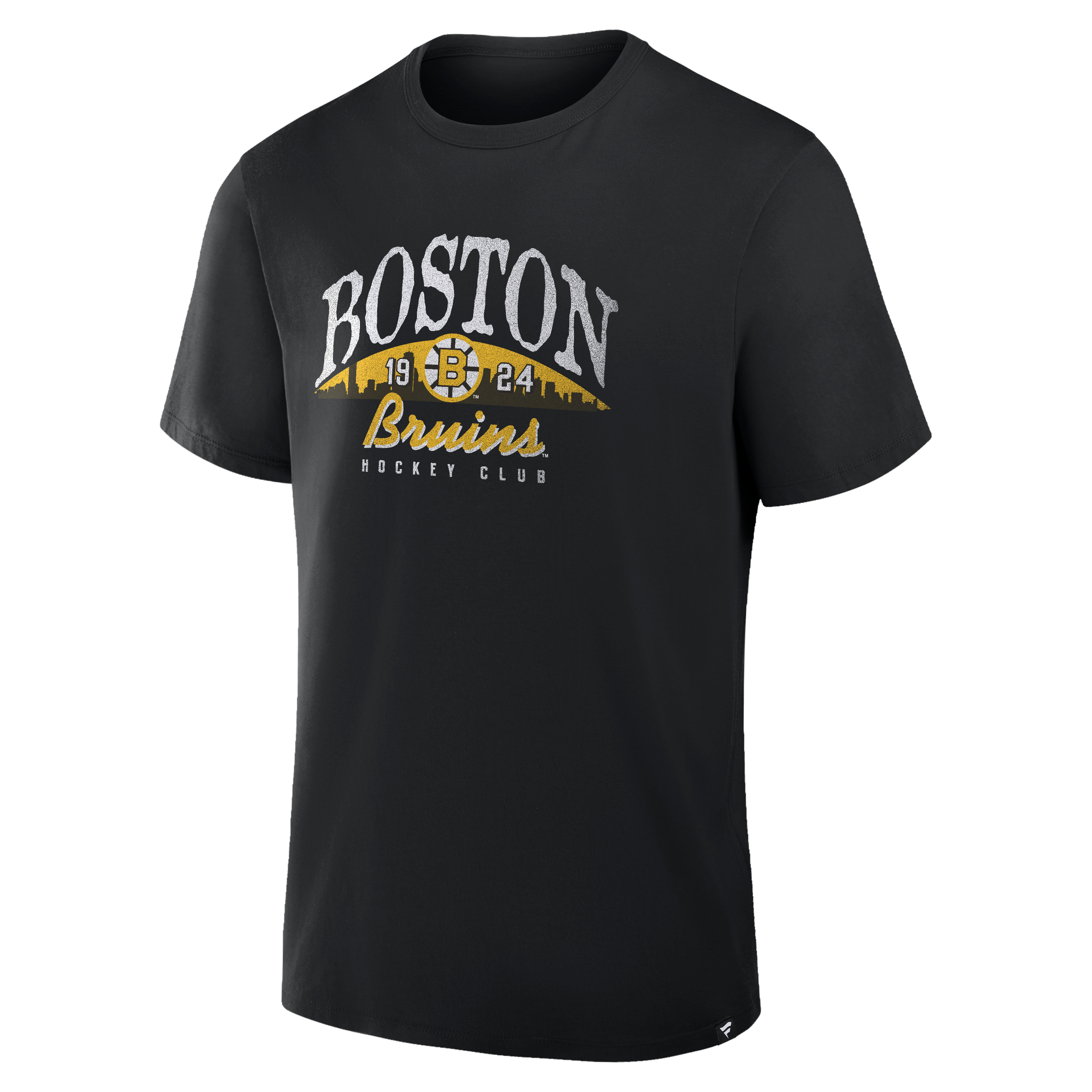 Men's Fanatics Black Boston Bruins Legacy Cross Check T-Shirt