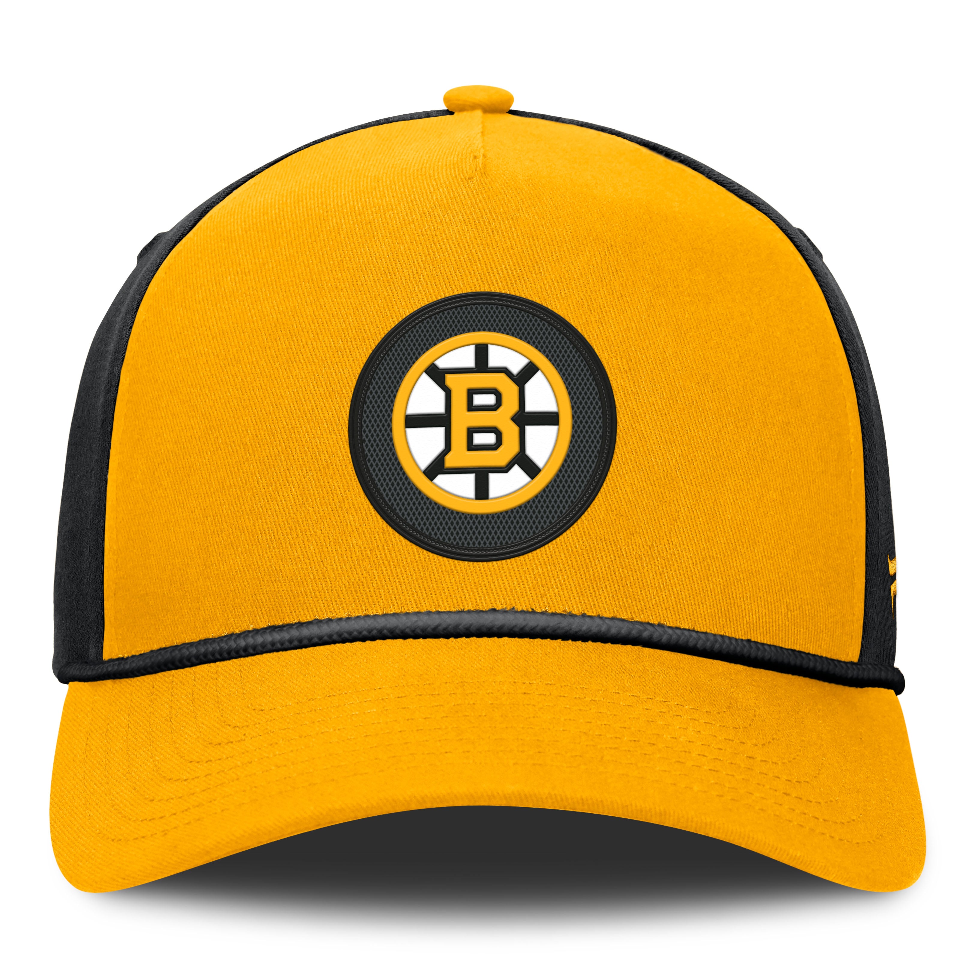 Men's Fanatics Gold Boston Bruins Authentic Pro Rink A-Frame Adjustable Hat