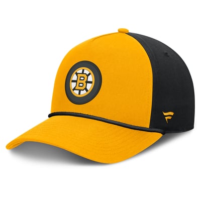 Boston Bruins Fanatics Authentic Pro Rink A-Frame Adjustable Hat - Gold