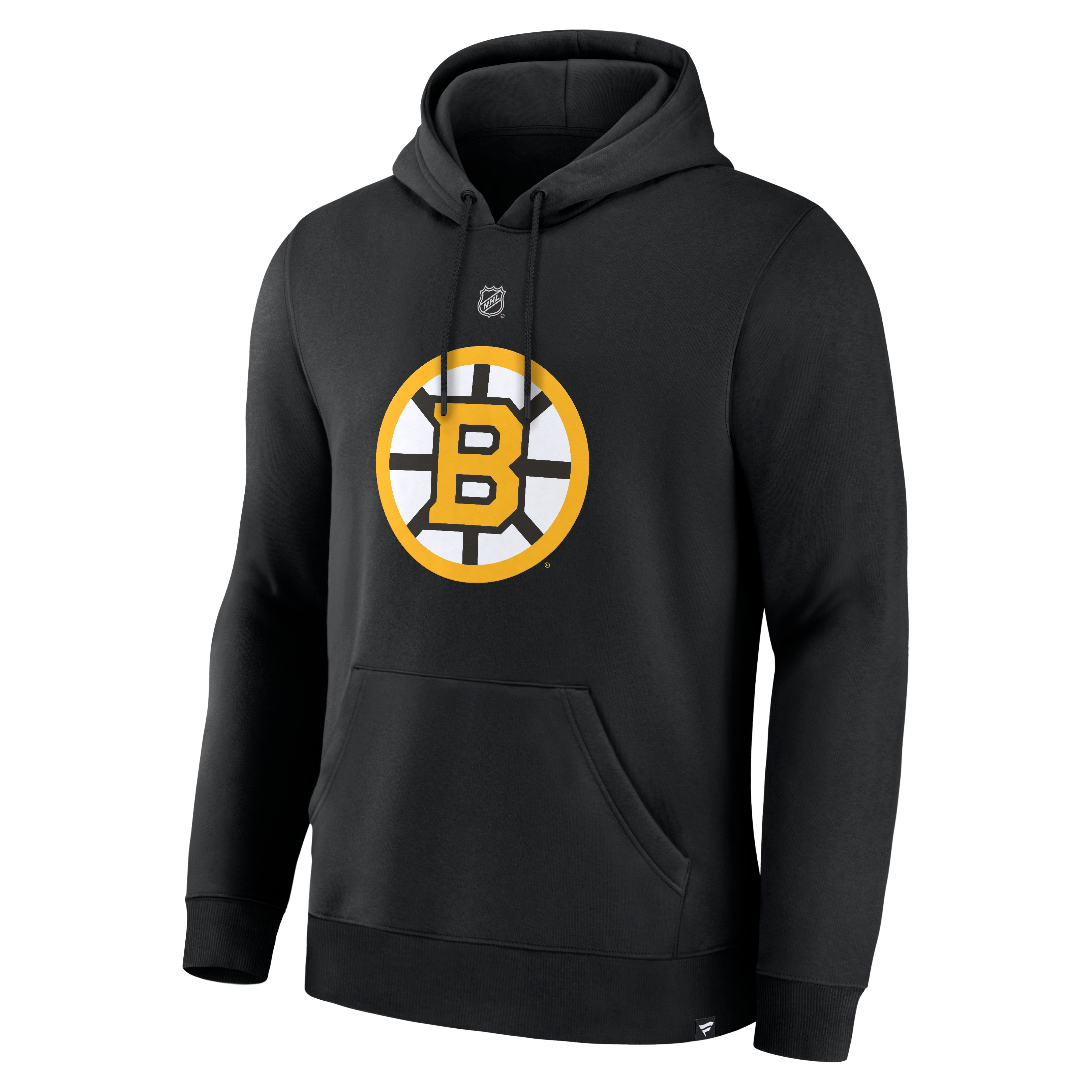 Men's Fanatics JJ Peterka Black Boston Bruins Authentic Stack Name & Number Hoodie