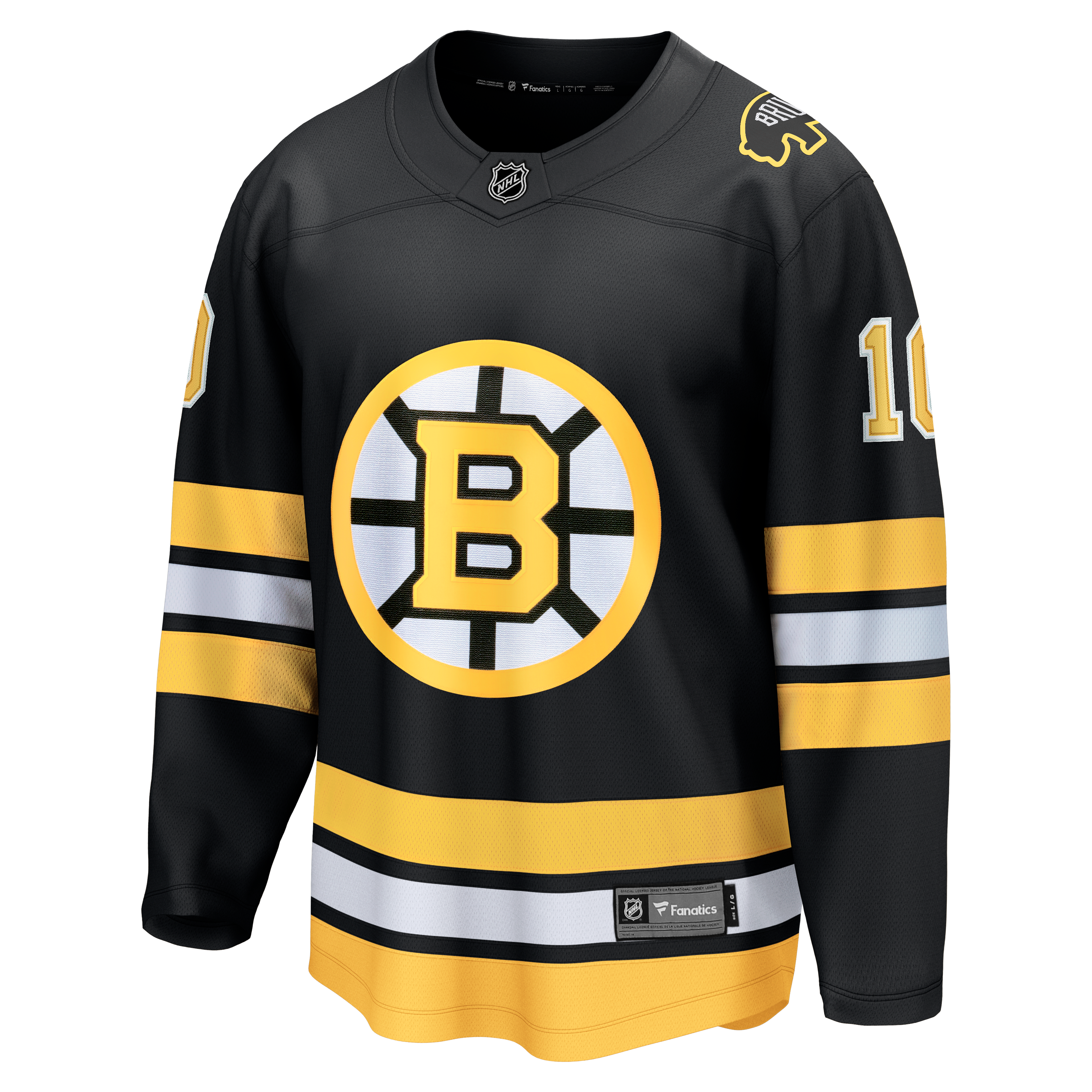 Maillot domicile noir JJ Peterka des Bruins de Boston pour homme (Fanatics)