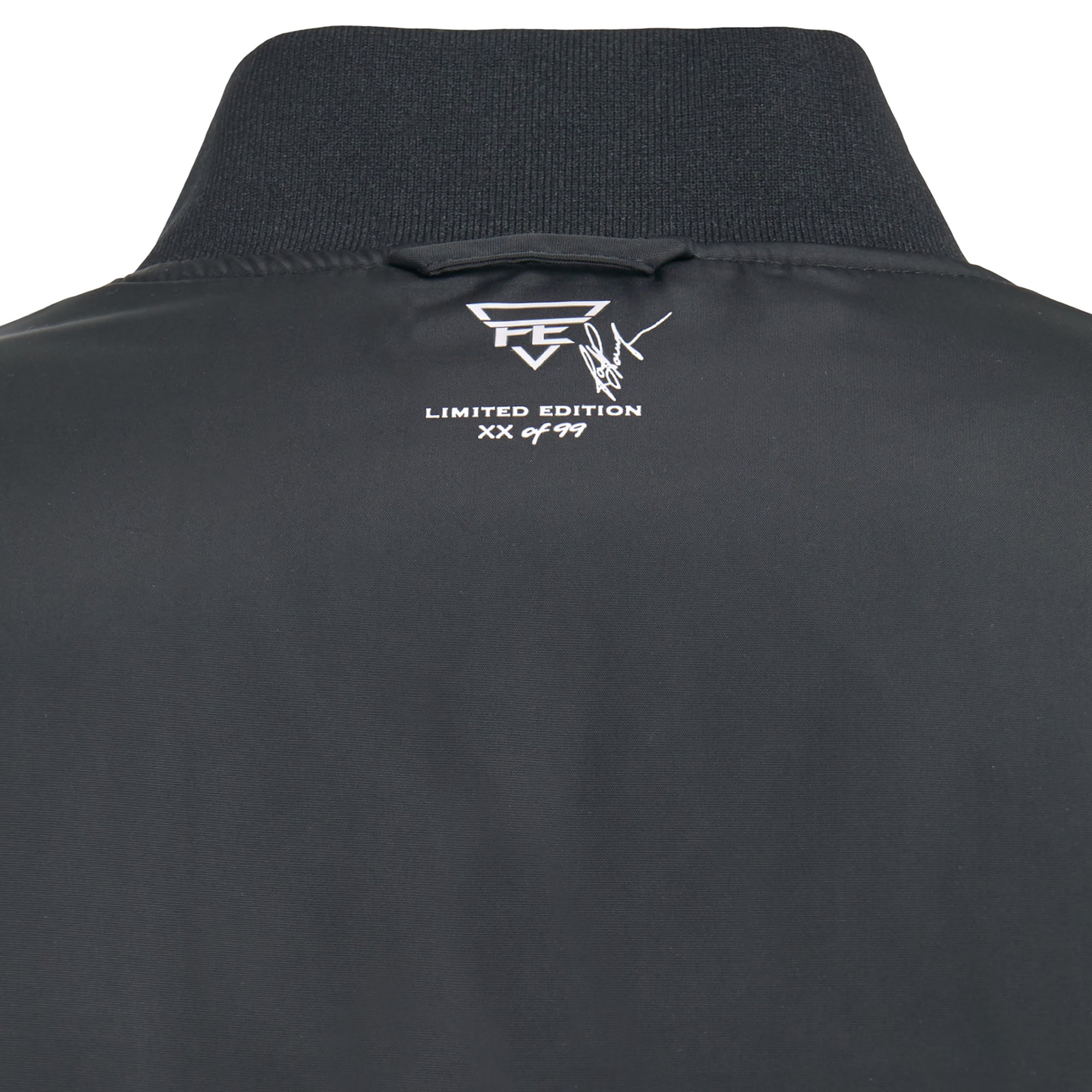 Veste bomber réversible zippée intégrale pour homme FE Ray Bourque noire des Bruins de Boston