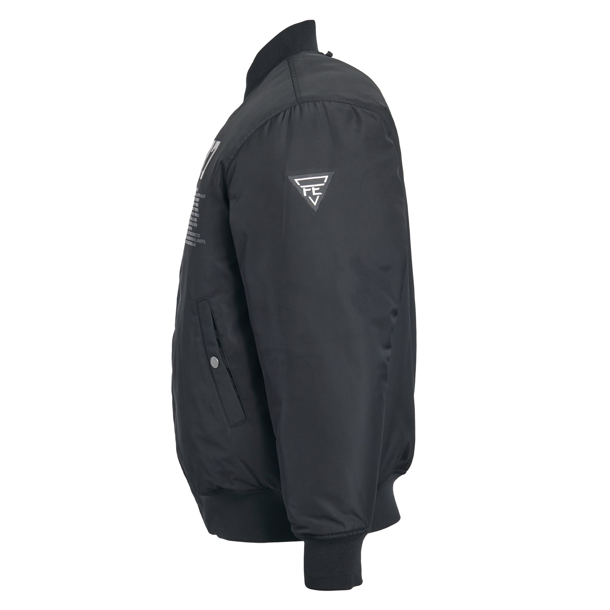 Veste bomber réversible zippée intégrale pour homme FE Ray Bourque noire des Bruins de Boston