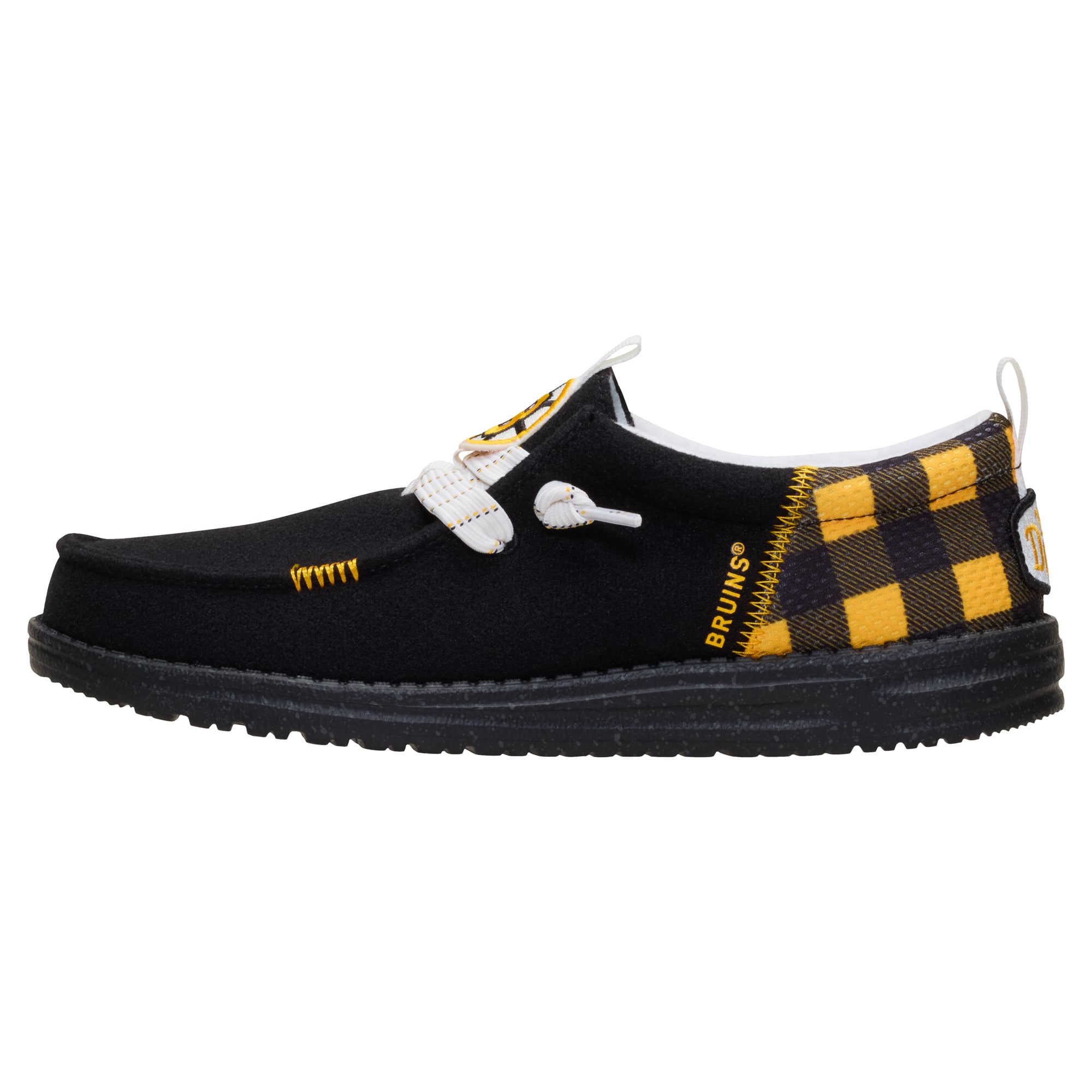 Chaussures décontractées à enfiler pour hommes Hey Dude No Color Boston Bruins Wally Funk