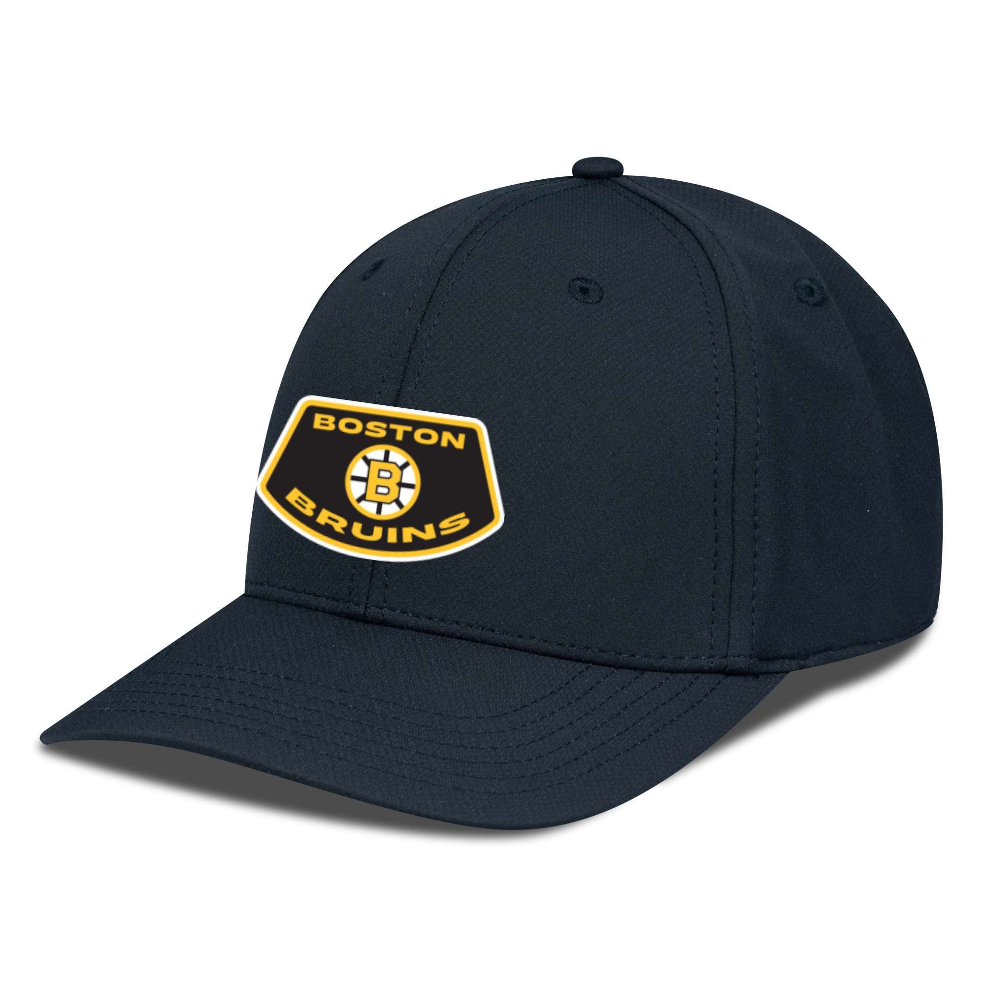 Men's Levelwear Black Boston Bruins Rise Skylight Flex Hat
