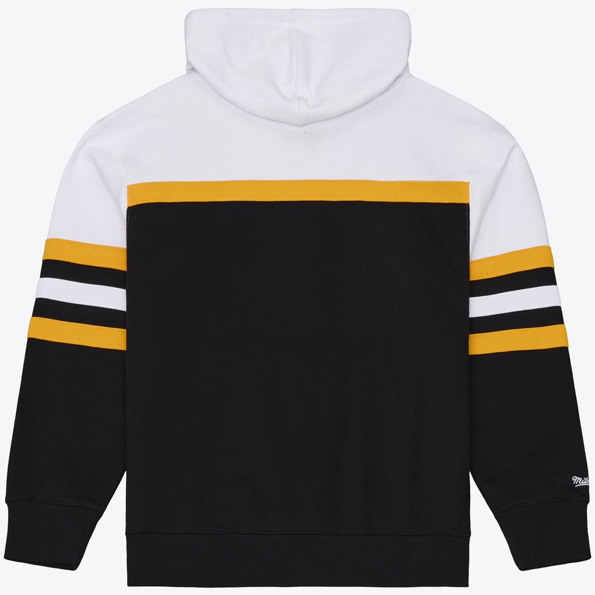 Men's Mitchell & Ness Black Boston Bruins Head Coach Hoodie