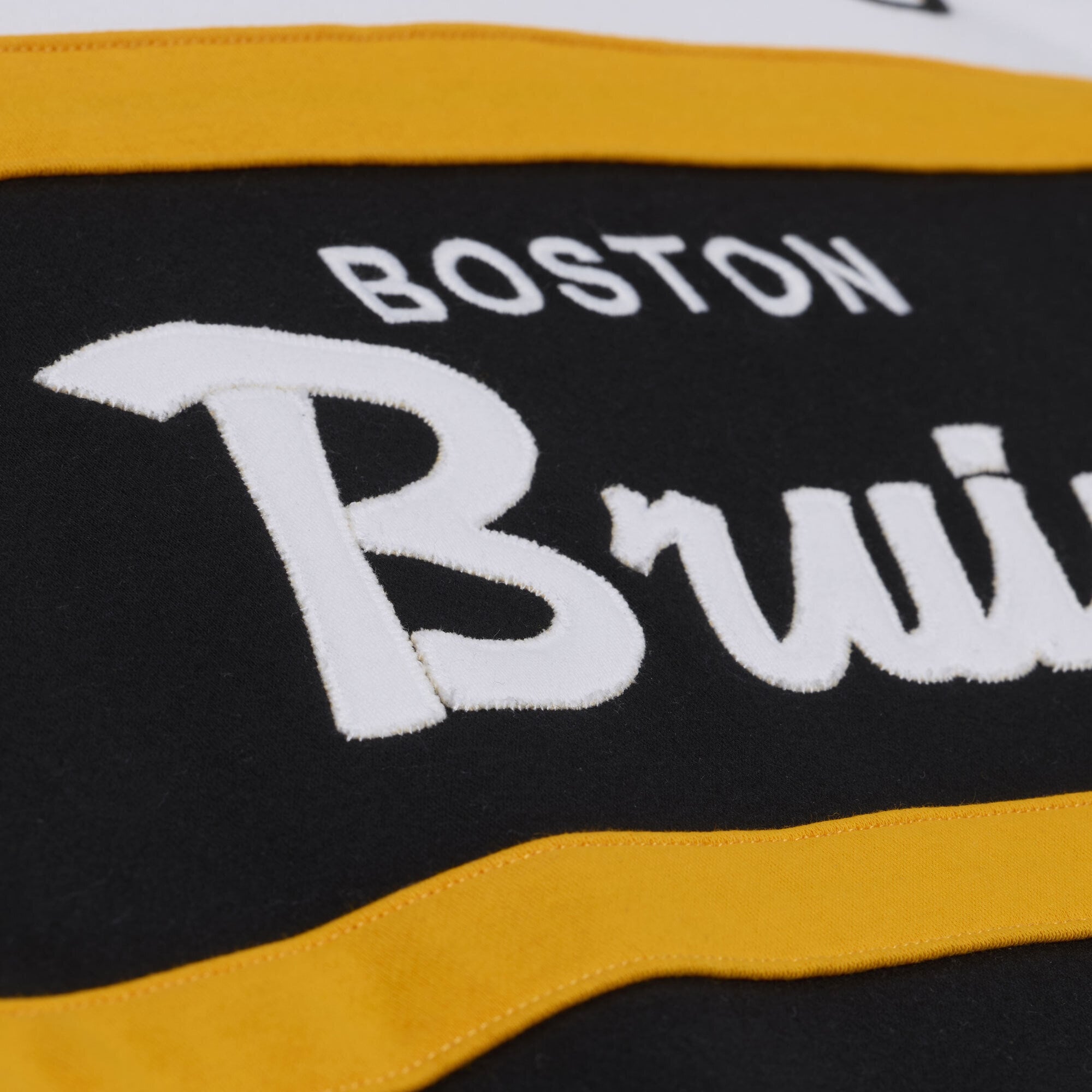Men's Mitchell & Ness Black Boston Bruins Head Coach Hoodie