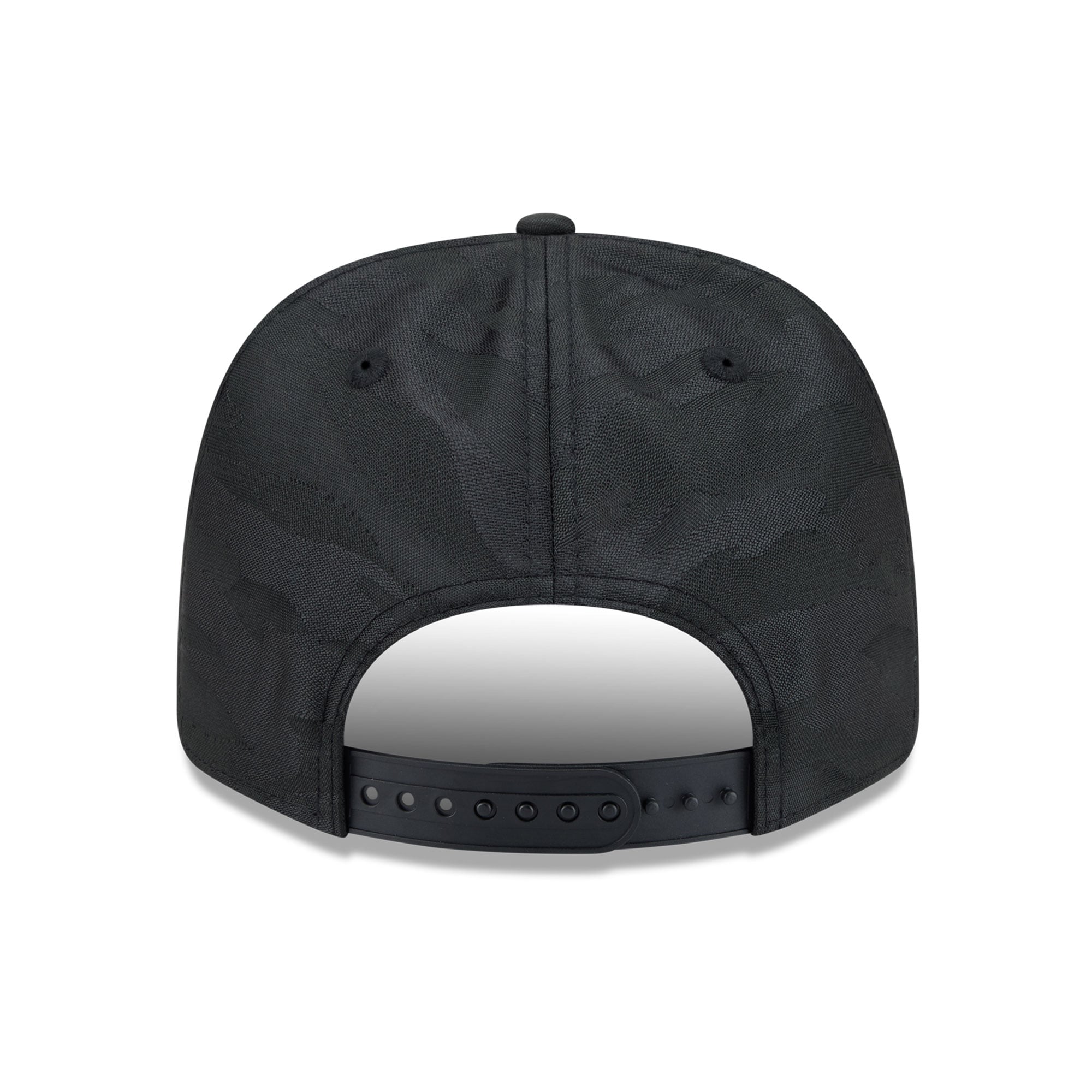 Casquette ajustable perforée New Era 9SEVENTY pour homme, motif camouflage Boston Bruins, noire