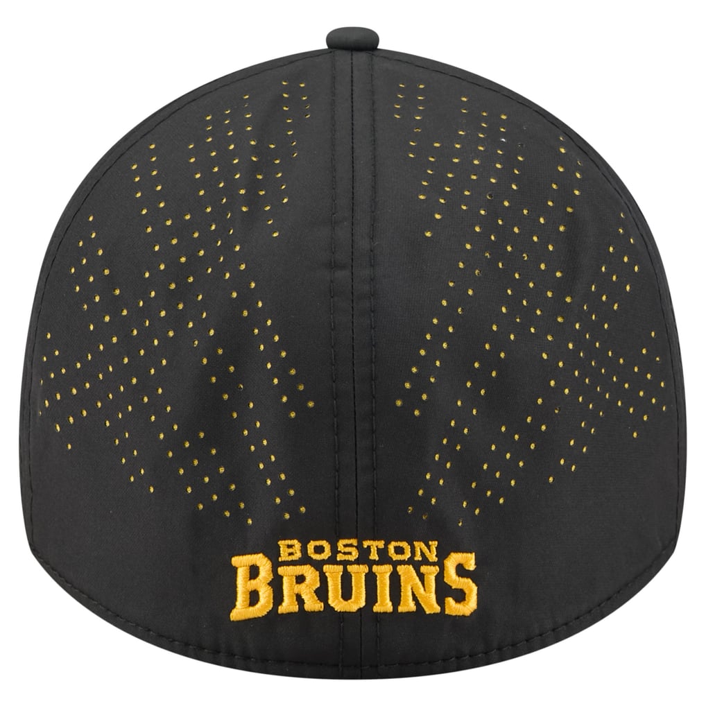 Boston Bruins New Era Night 39THIRTY Flex Hat - Black