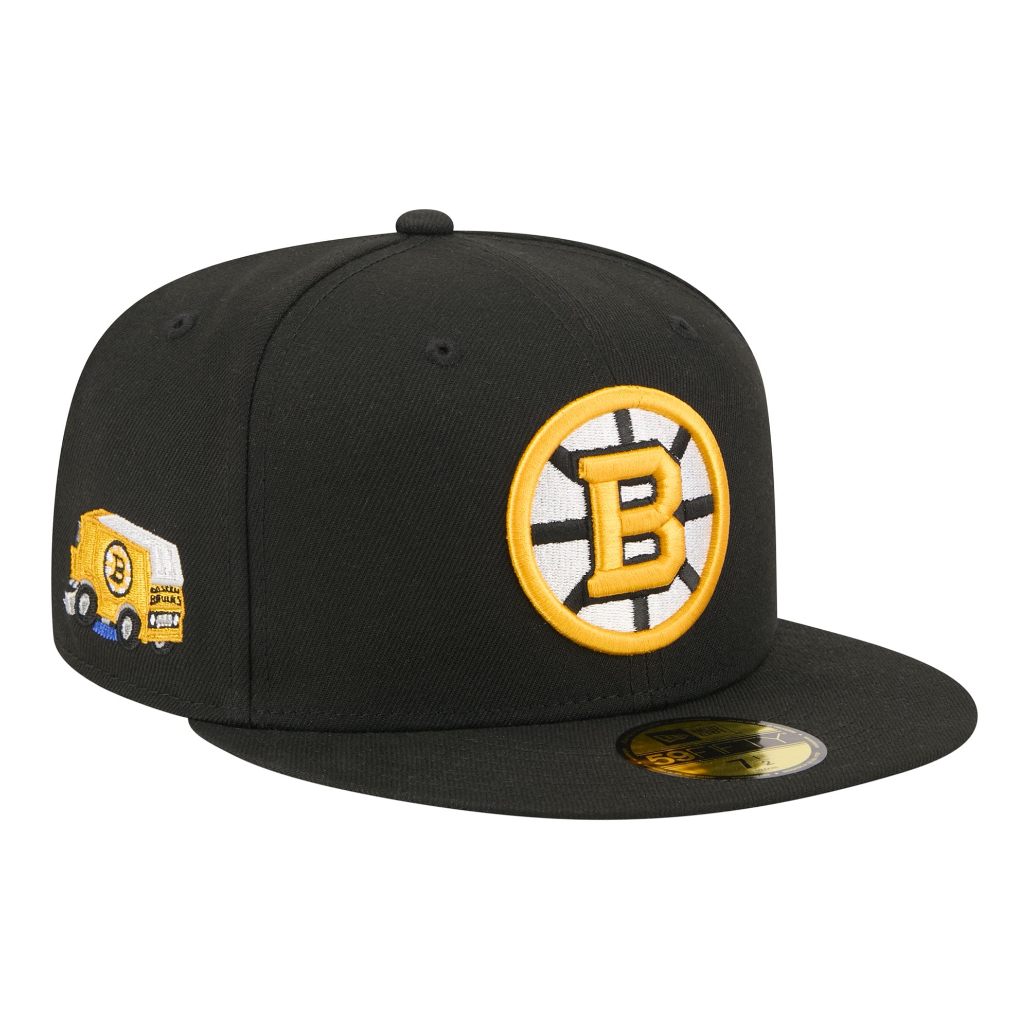 Casquette ajustée New Era Zamboni 59FIFTY noire pour homme