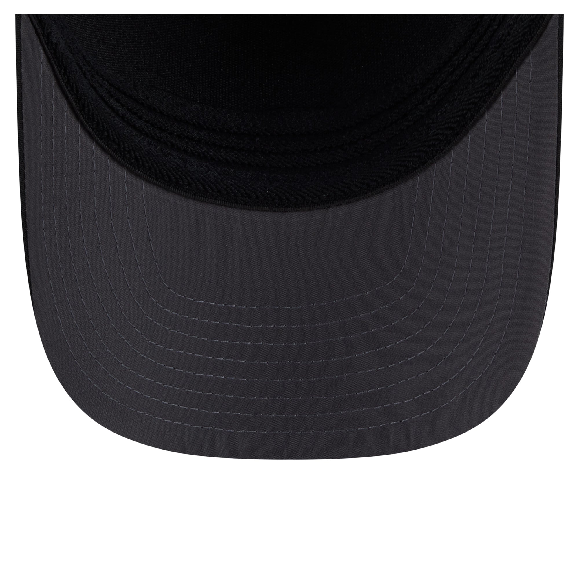 Men's New Era Black Boston Bruins Zero Dark 39THIRTY A-Frame M-Crown Flex Hat