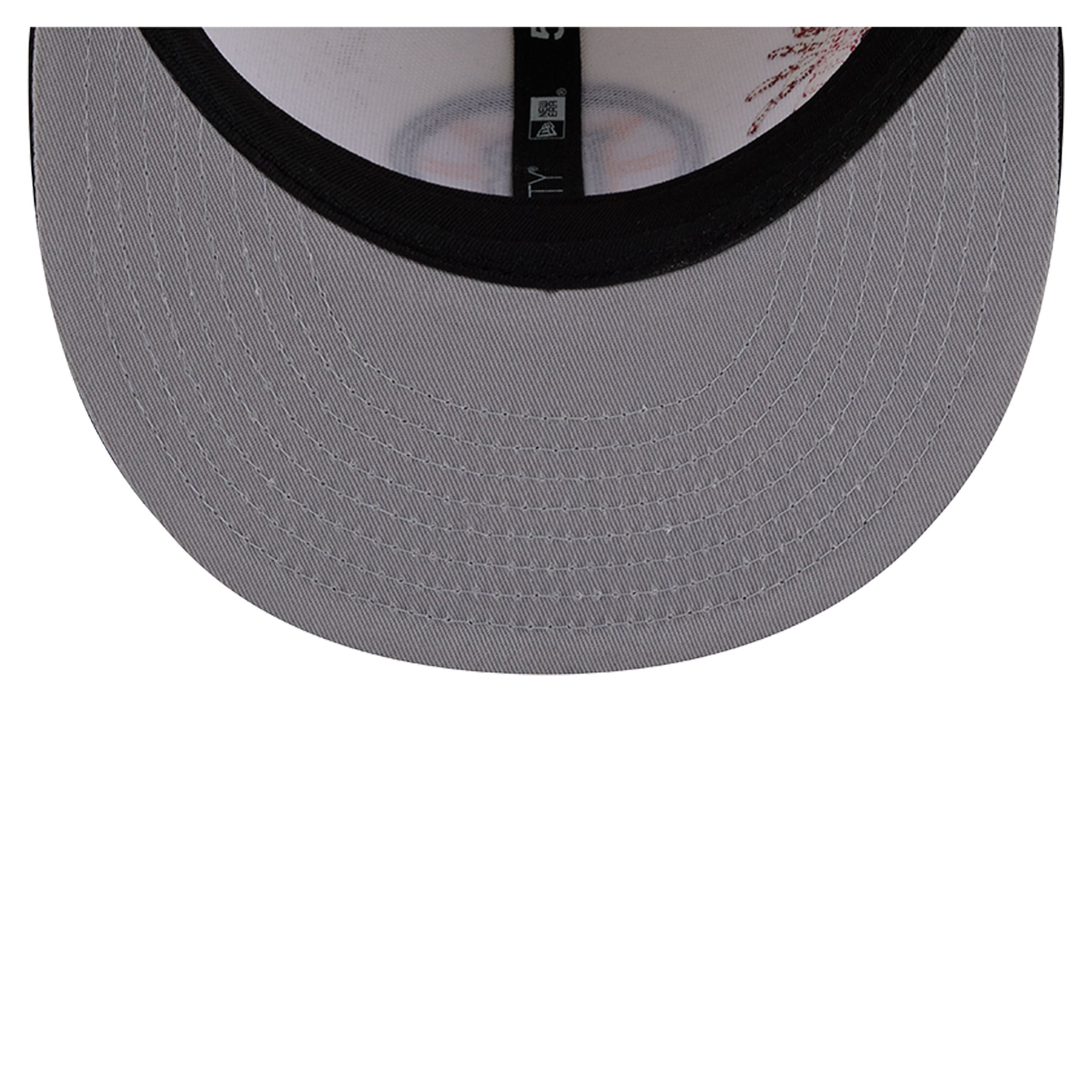 Casquette ajustée New Era 59FIFTY crème/noire pour homme, modèle Boston Bruins, avec coutures localisées