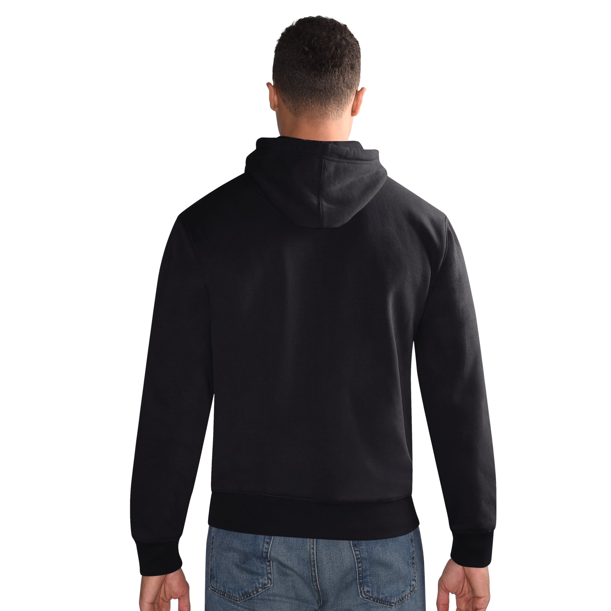 Ensemble sweat à capuche et bonnet en maille Starter noir pour homme, Boston Bruins